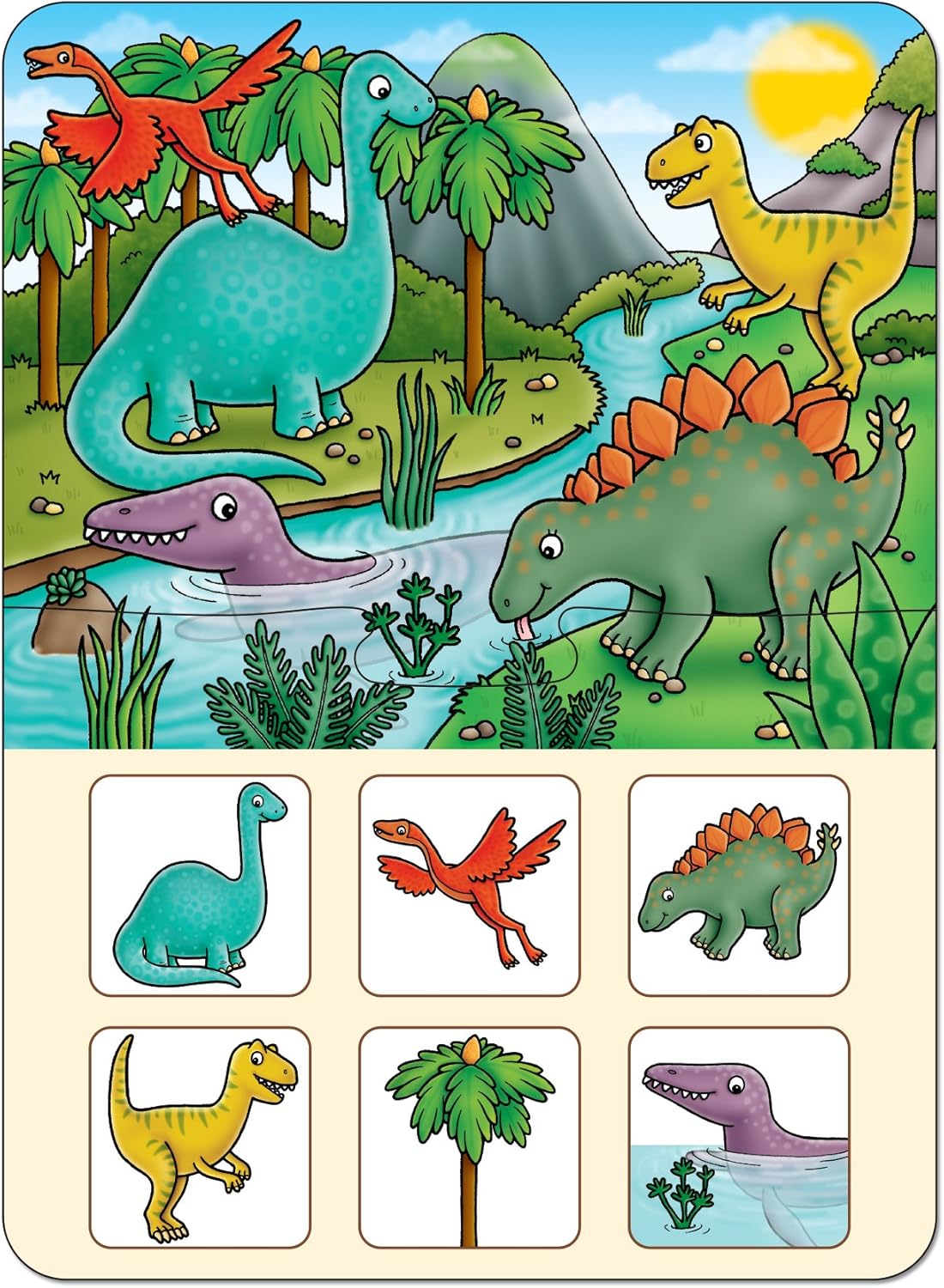 Orchard Toys Dinosaur Lotto Game 5