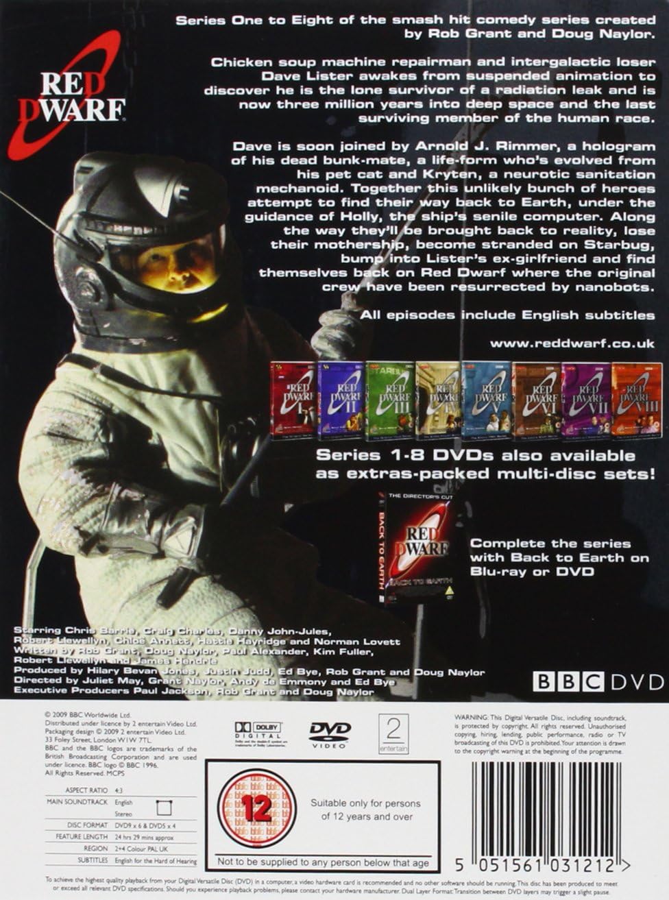 Red Dwarf - Just The Shows: Series 1-8 2