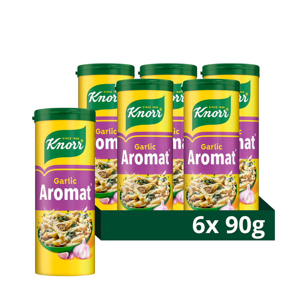 Knorr Aromat Garlic All Purpose Savoury Seasoning - Free from Artificial Colours & Preservatives