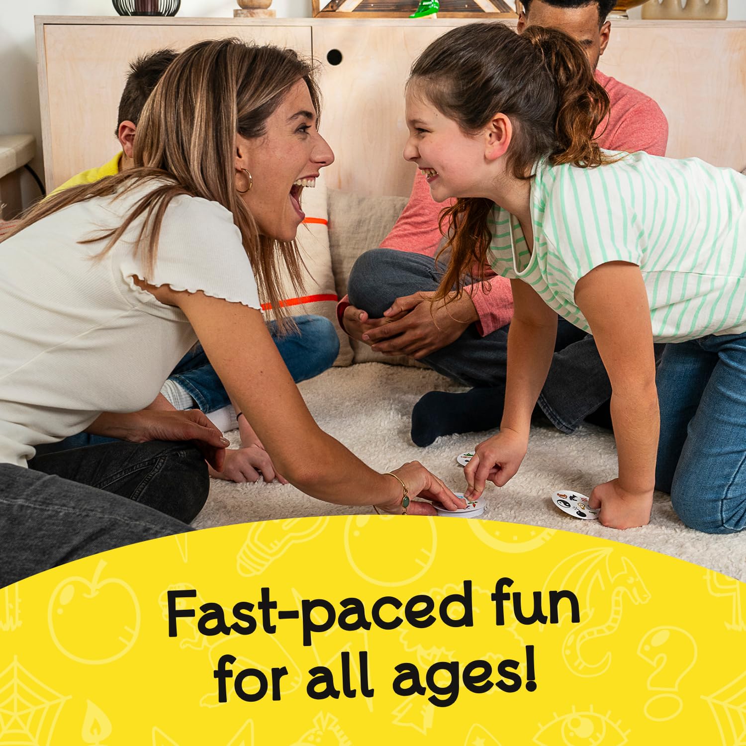 Asmodee Dobble Kids Card Game | Ages 6+ | 2-8 Players | 15 Minutes Playing Time 5