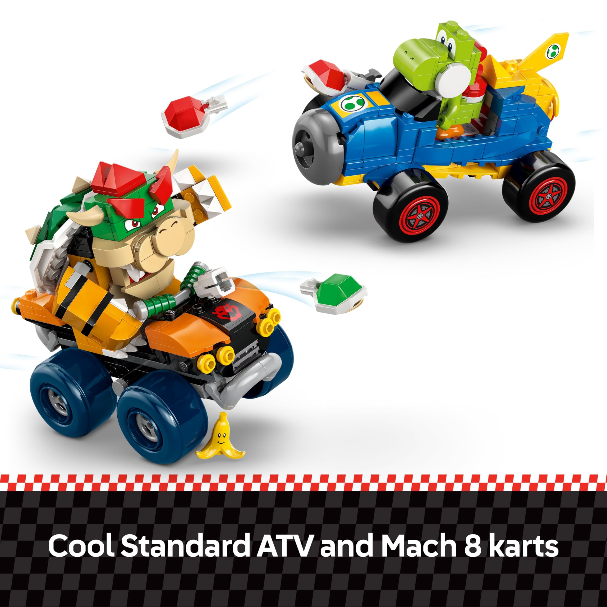 LEGO Super Mario: Mario Kart – Bowser's Castle Interactive Building Set | Ages 9+ 3