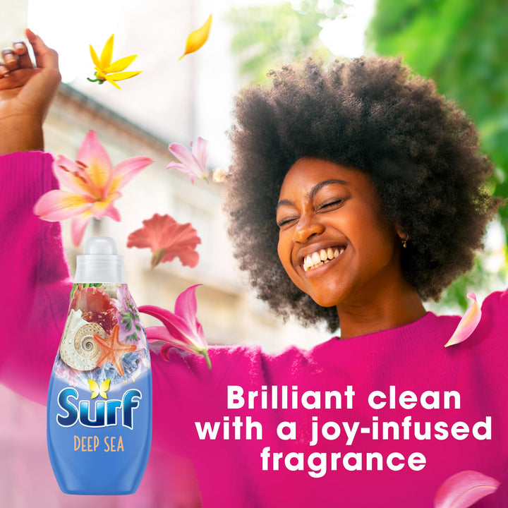 Surf Deep Sea Laundry Washing Liquid Detergent with Natural Essential Oils & Long-Lasting Fragrance