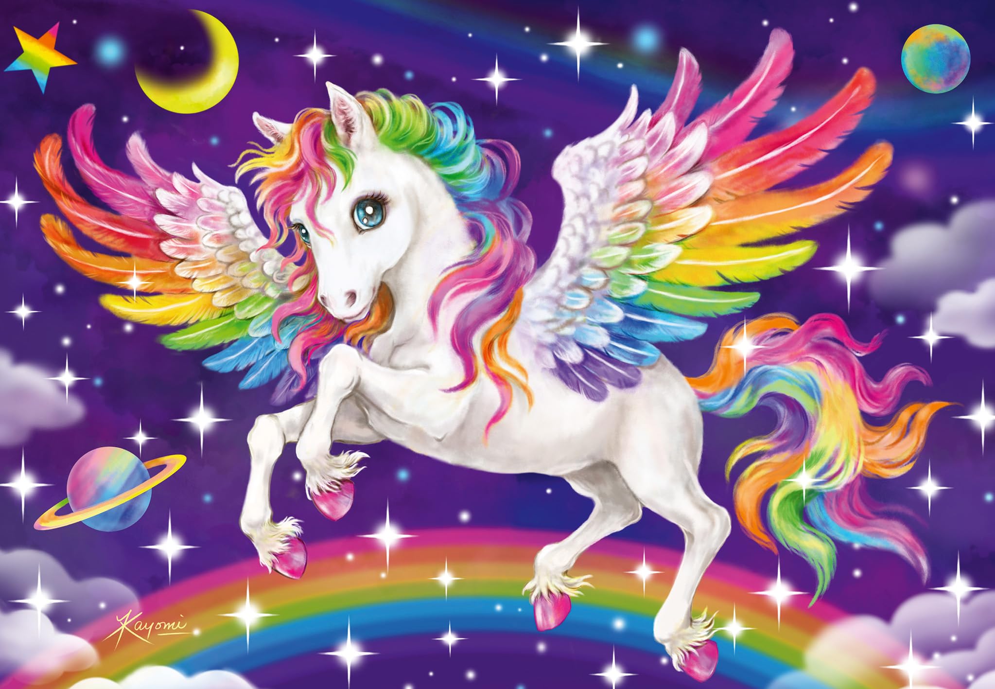 Ravensburger Unicorn & Pegasus 2x24 Piece Jigsaw Puzzles for Kids 4 Years Up 6