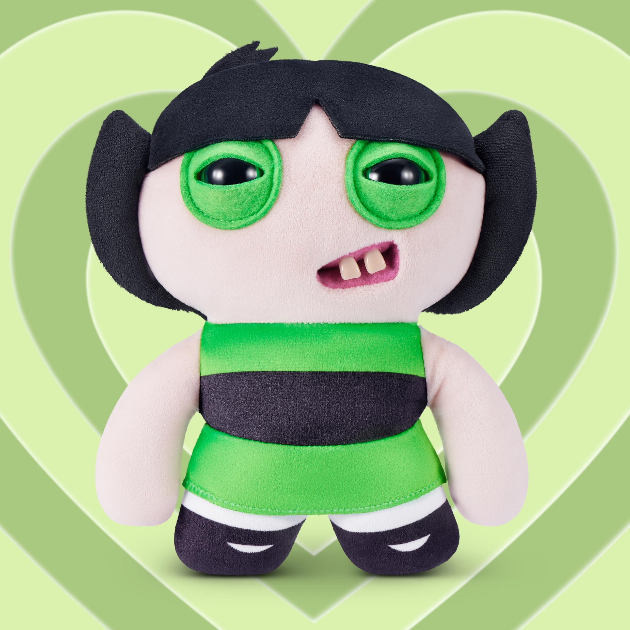 Fuggler Powerpuff Girls Buttercup 9-Inch Plush Toy | Polyester | Ages 4+ 2