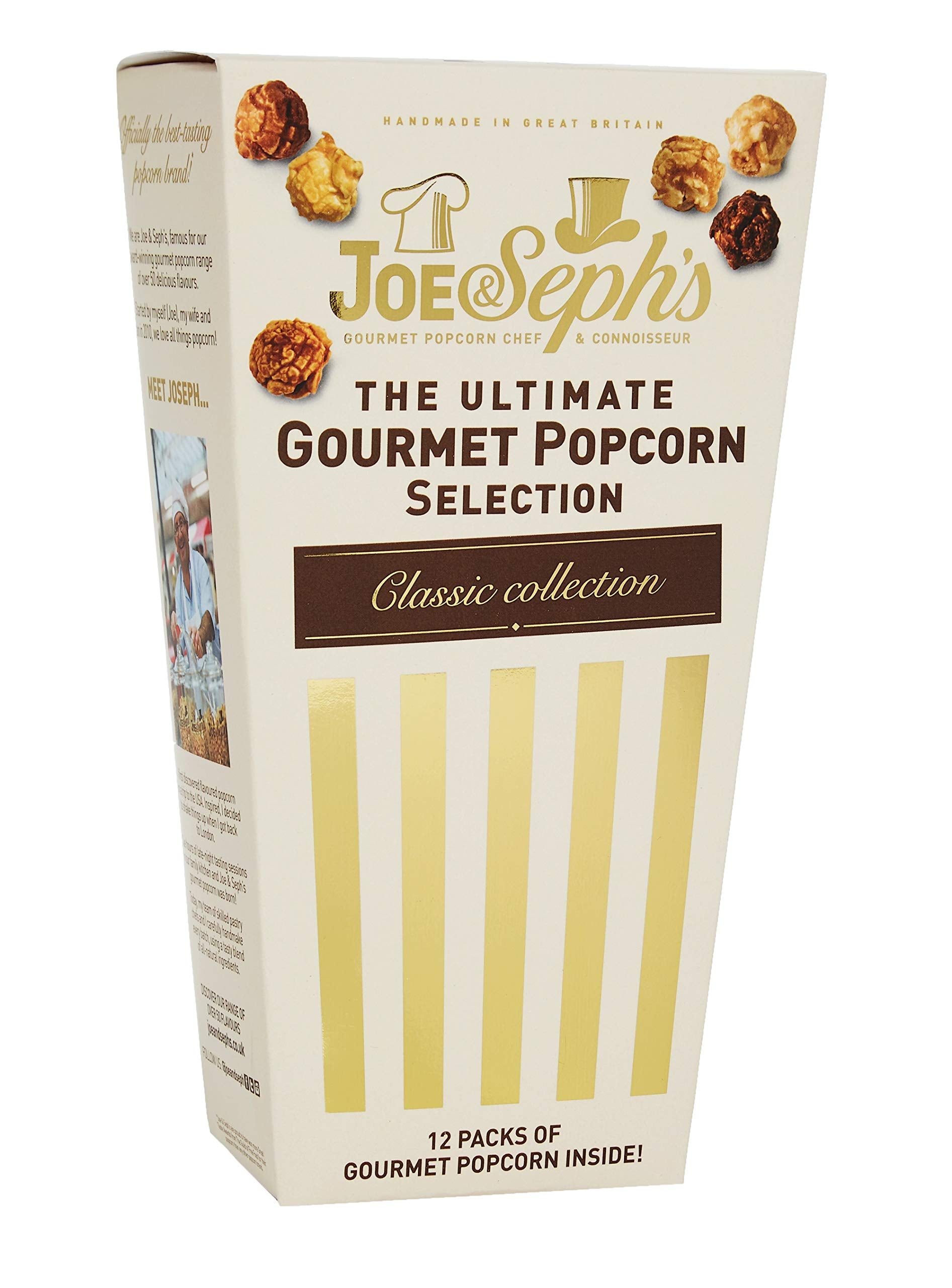 Joe & Seph's Ultimate Popcorn Selection Box - 12 x 7g Mini Bags | Gourmet Flavours 1