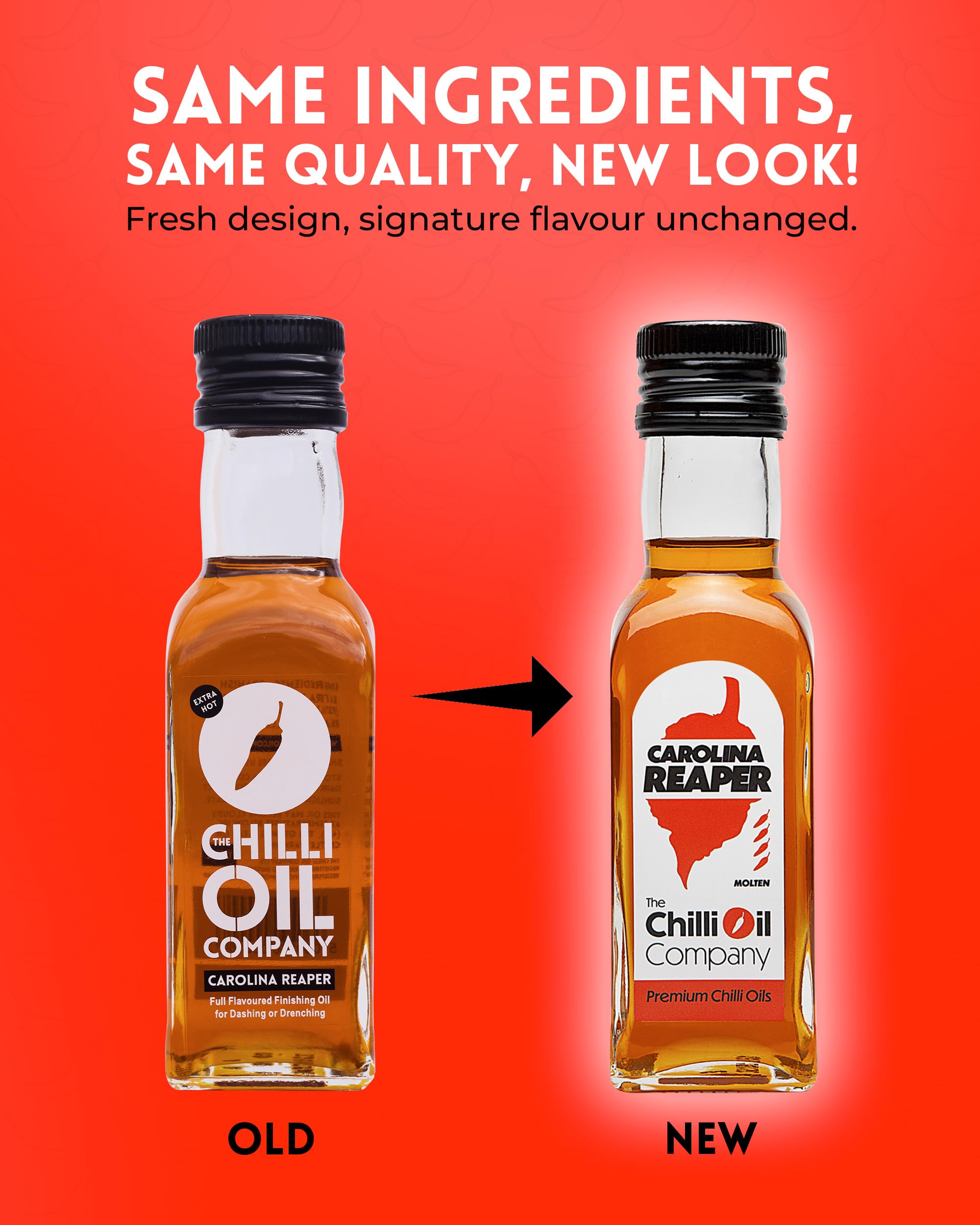 The Chilli Oil Company - Carolina Reaper Chilli Oil 125ml 13