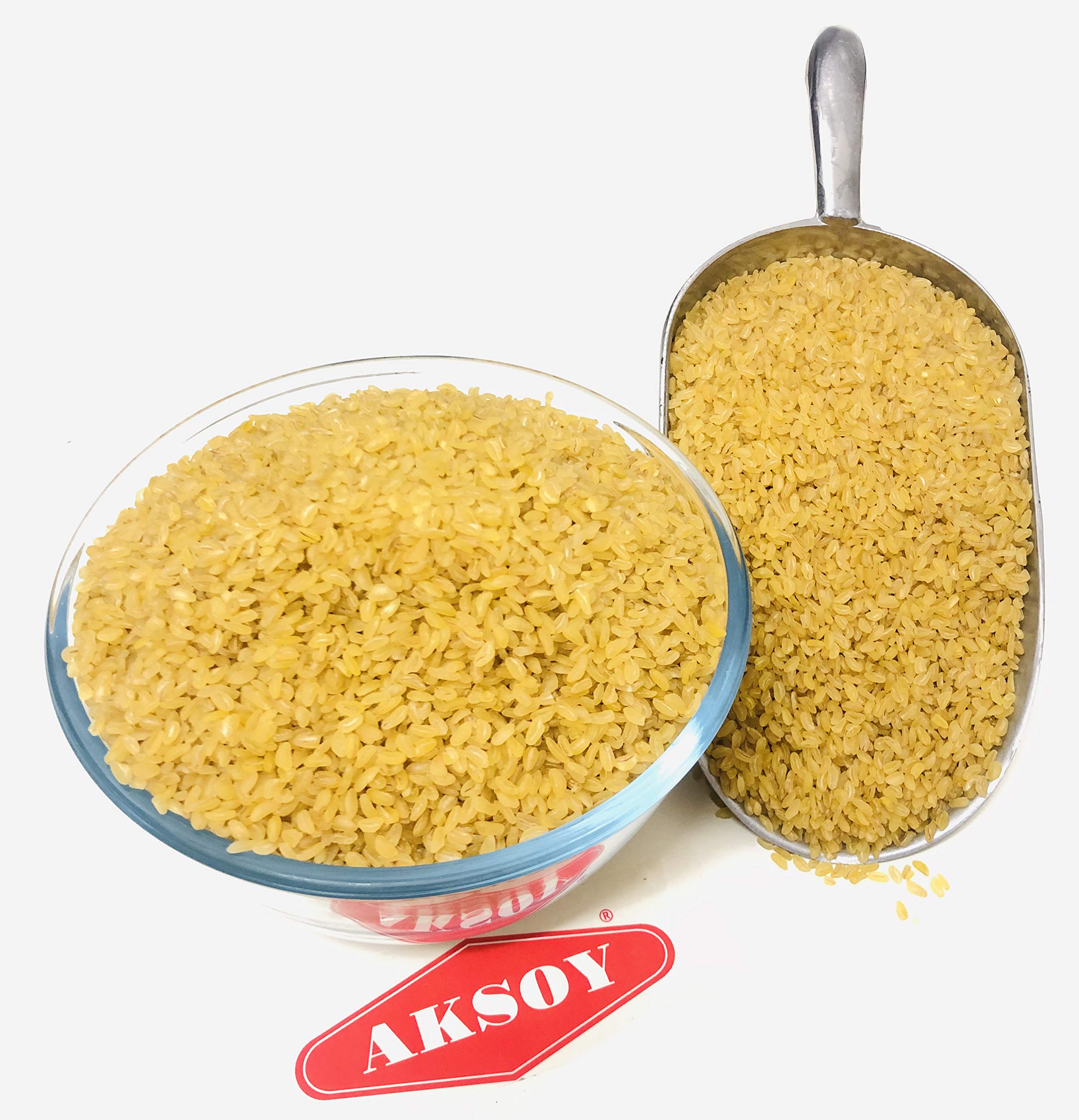AKSOY Extra Coarse Wheat Bulgur - 1.25KG | Resealable Pouch | Vegan Friendly 2
