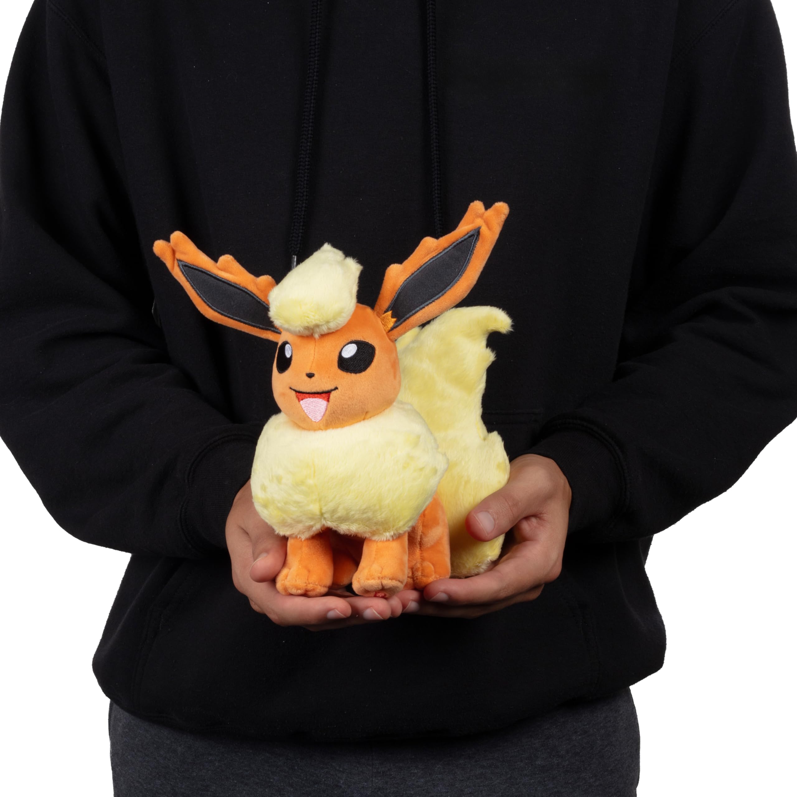 Pokémon Flareon Soft Doll - 8-Inch Plush | Classic Edition | Unisex Children 4