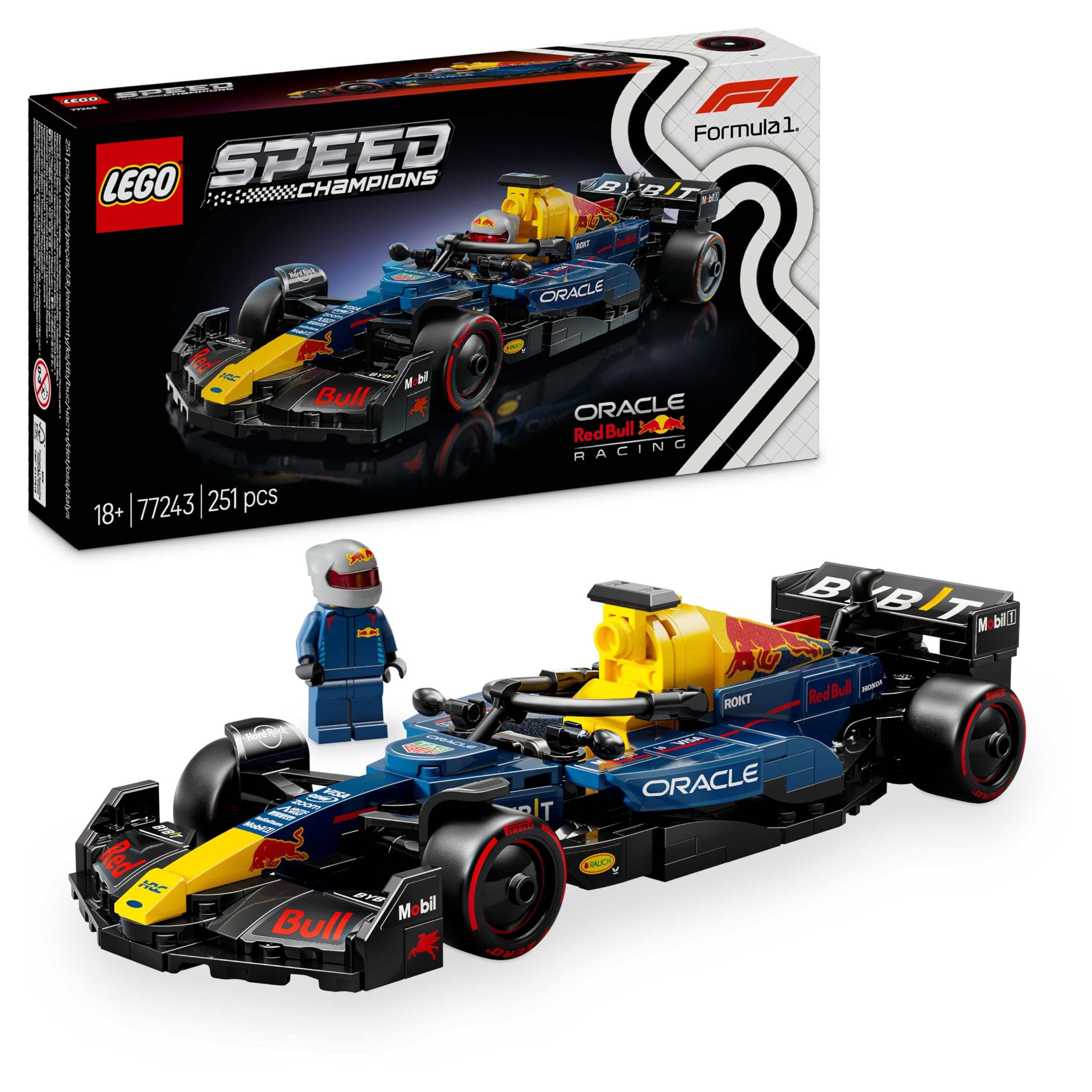 LEGO Speed Champions Oracle Red Bull Racing RB20 F1 Race Car Model 77243 | Ages 18+ 1