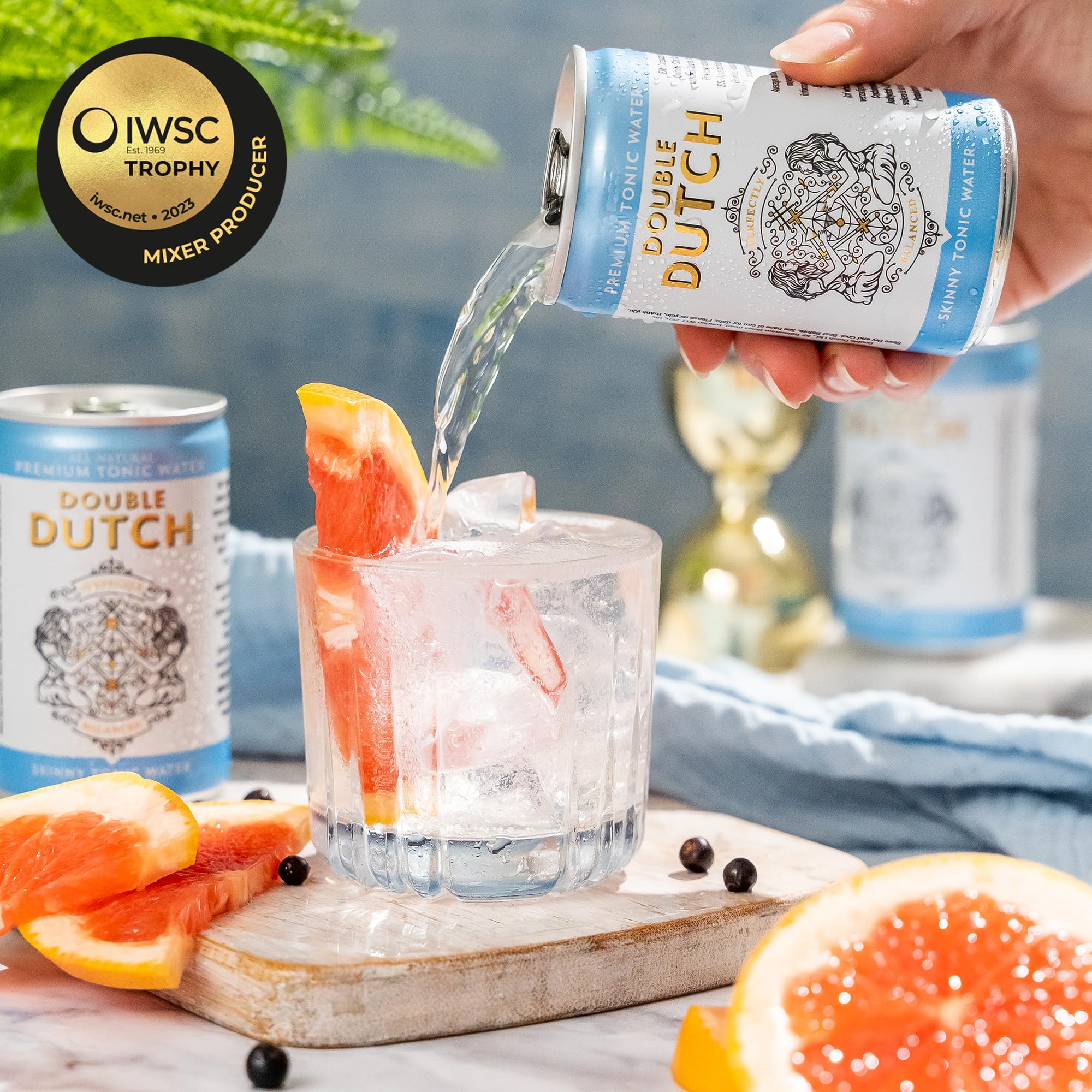 Double Dutch Skinny Tonic Water - Low Calorie, Natural Ingredients | 150 ml (Pack of 6) 4