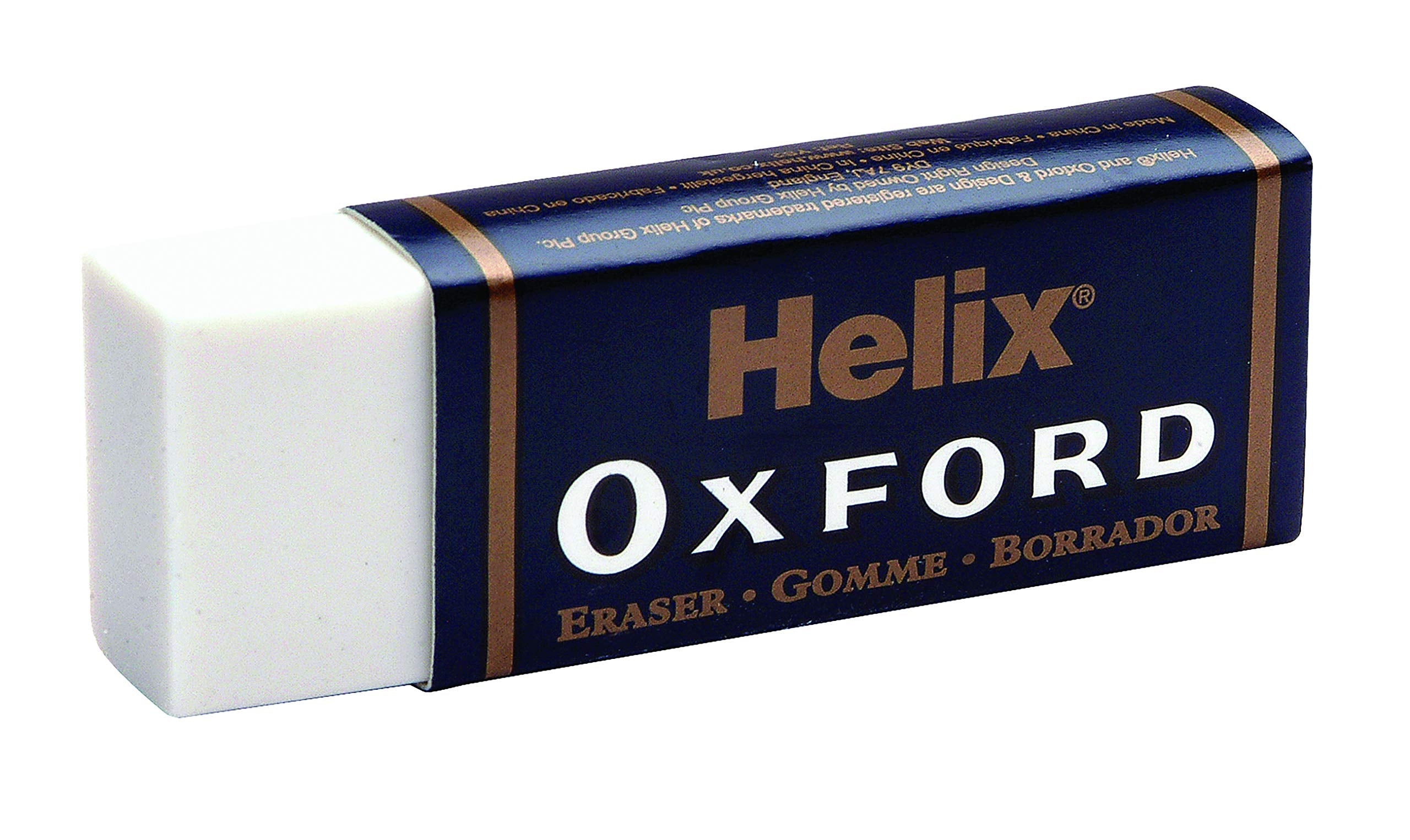Helix Oxford X10 HB Pencils with Plastic Sharpener and Eraser | Pre-Sharpened | Sustainable Wood 4