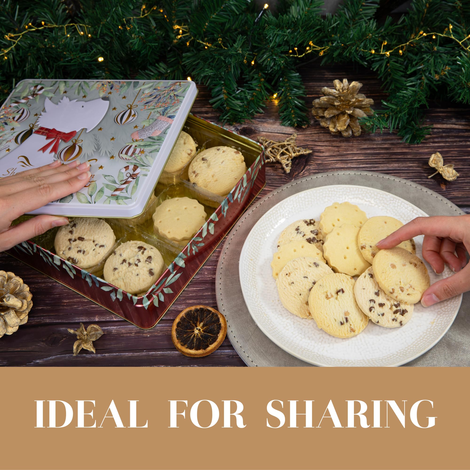 The Silver Crane Co. - Scottie Dog Biscuits Tin Traditional Scottish Shortbread Gift Set 13