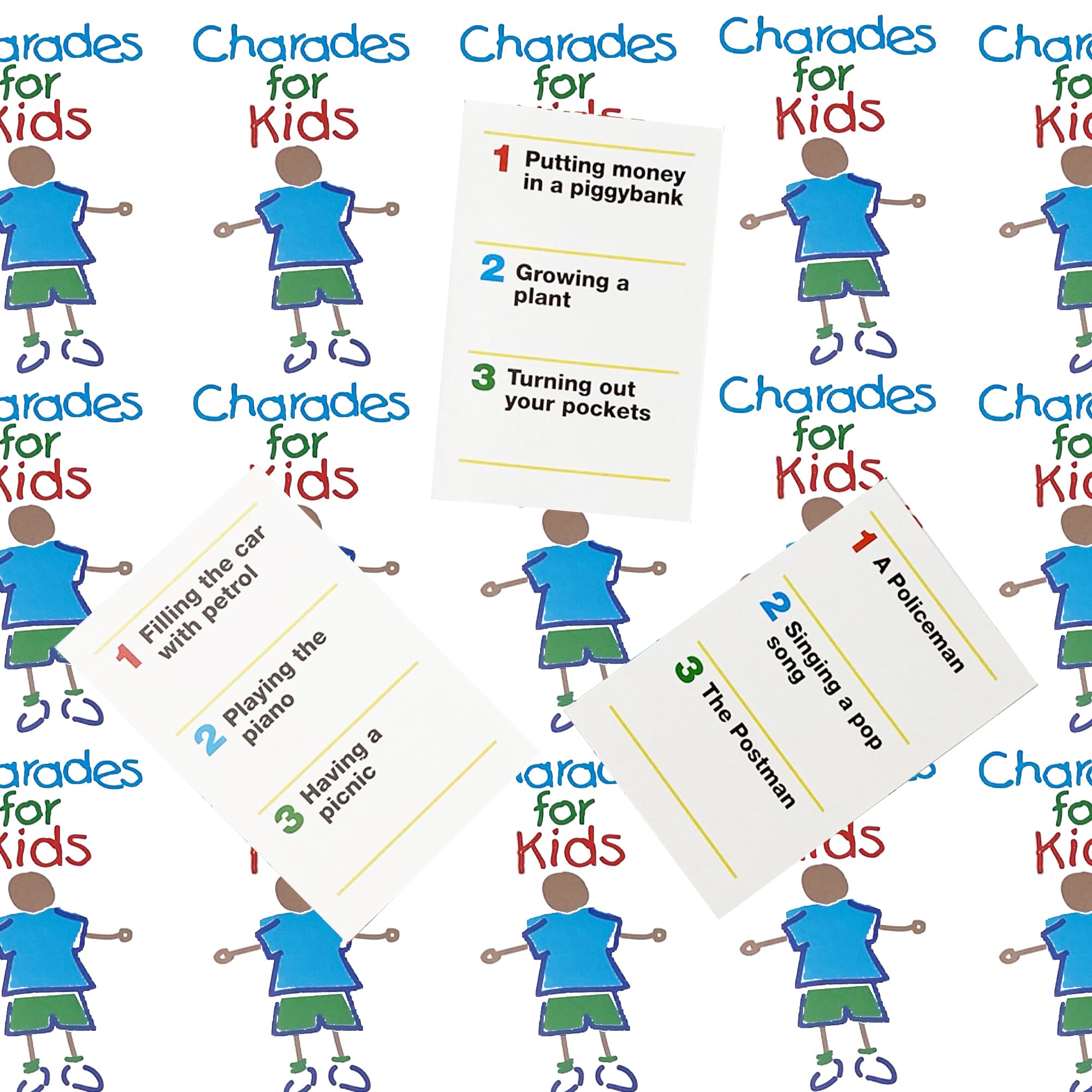 Paul Lamond Charades for Kids Board Game 6