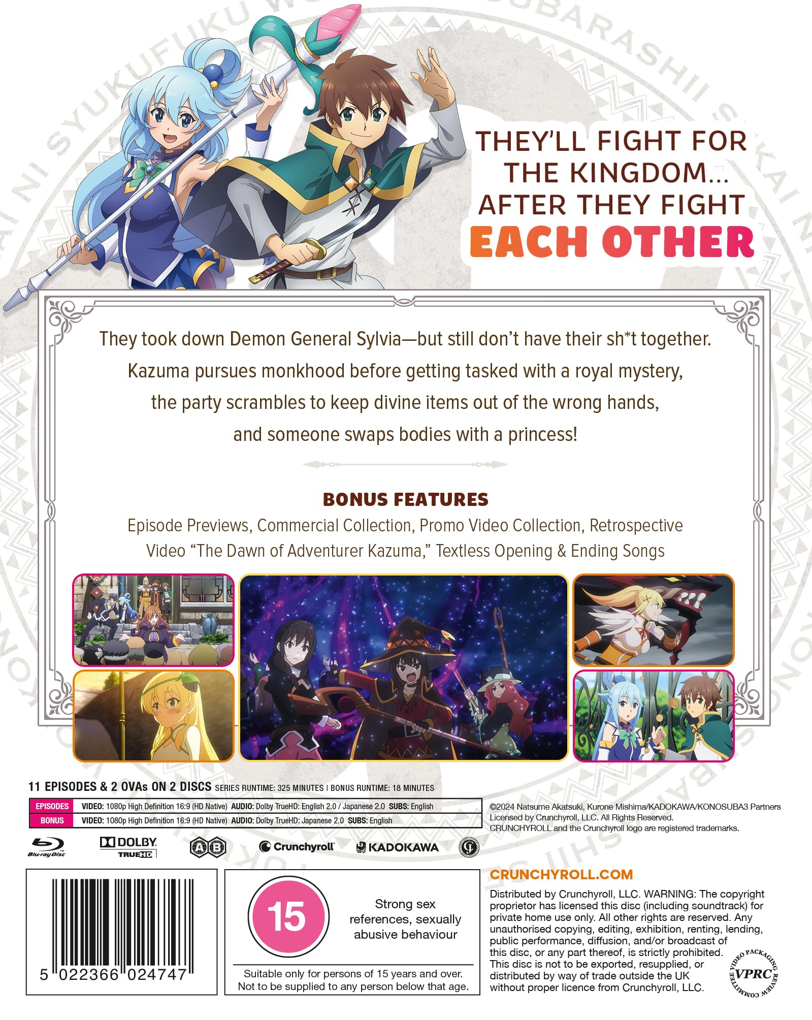 KONOSUBA - God's Blessing on this Wonderful World! - Season 3 [Blu-ray] [Re 2