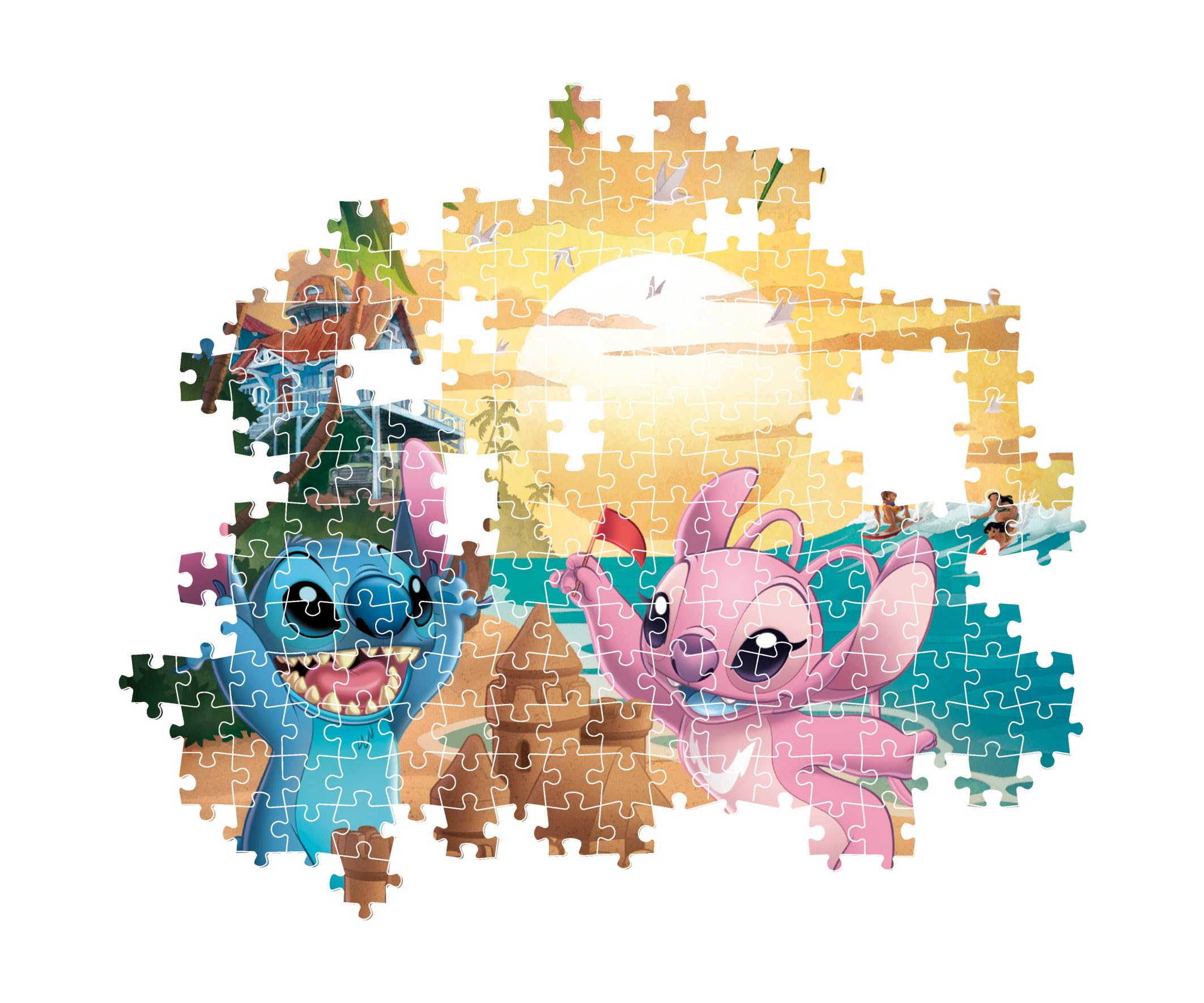 Clementoni Disney Stitch Jigsaw Puzzle 500 Pieces Compact Box for Adults | 49 x 36 cm 6