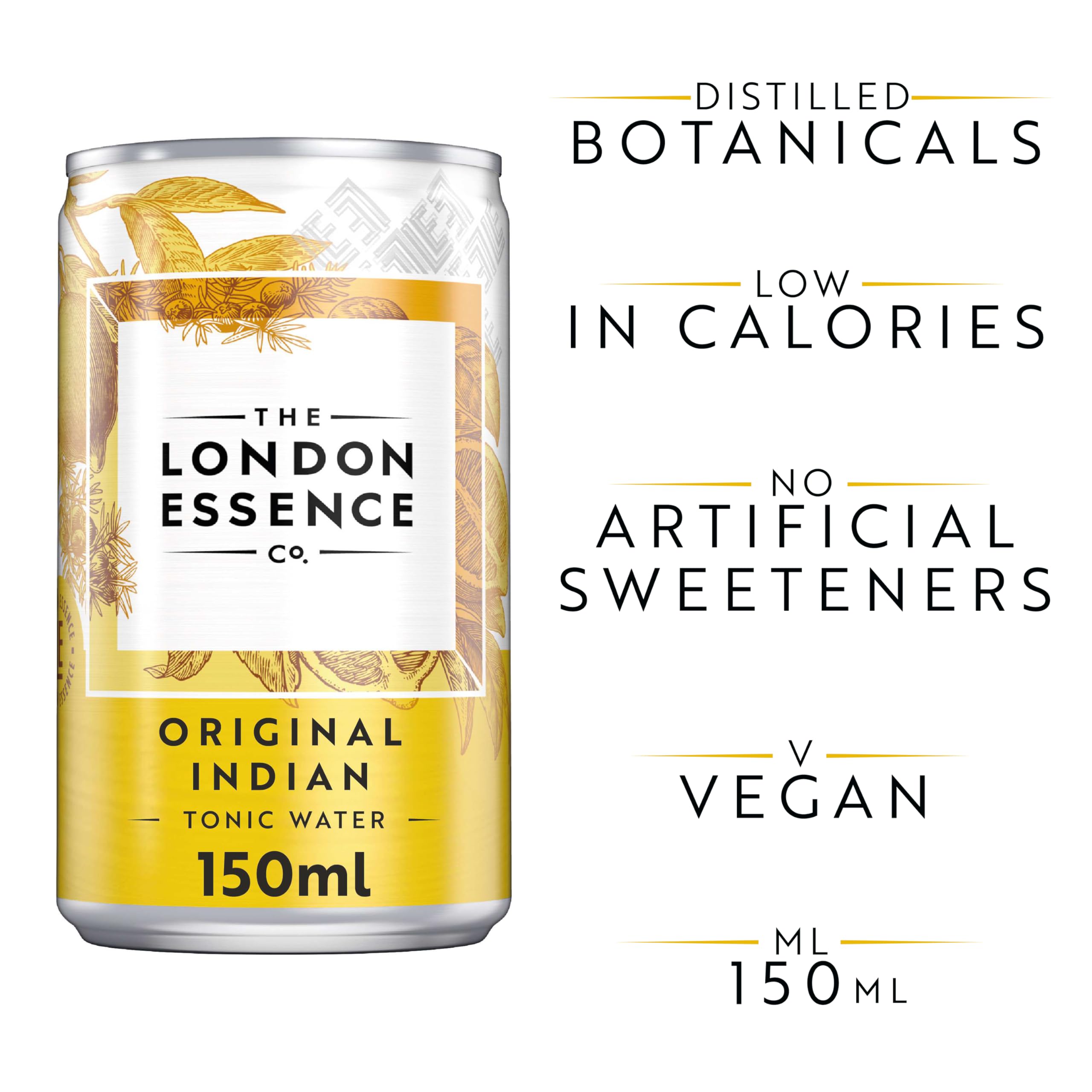 The London Essence Co. Original Indian Tonic - Premium Cocktail Mixer, 150ml 5