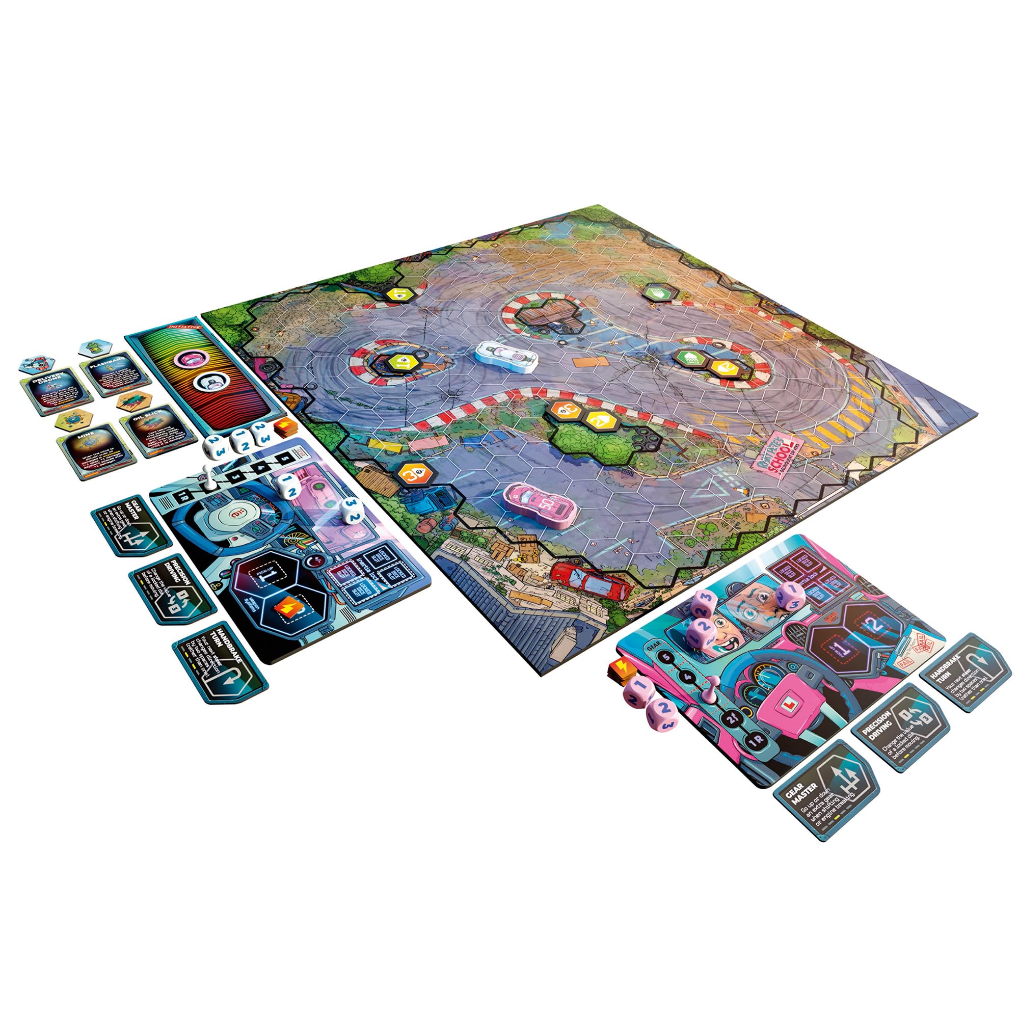Rebellion Unplugged JOYRIDE DUEL: Rennbrettspiel der nächsten Generation 6