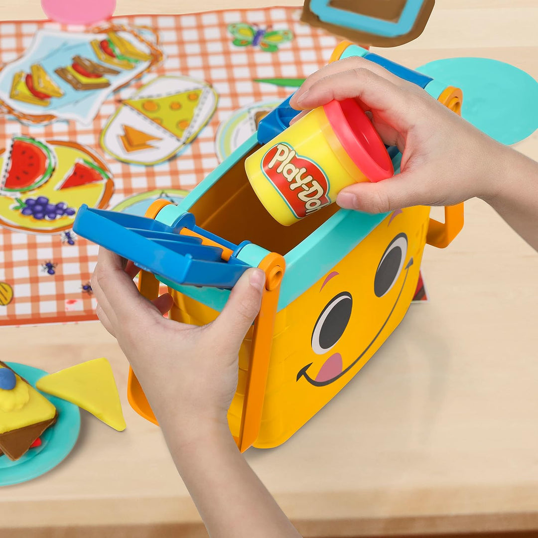 Play-Doh Picnic Shapes Starter Set - Preschool Arts & Crafts Toy for Ages 3+