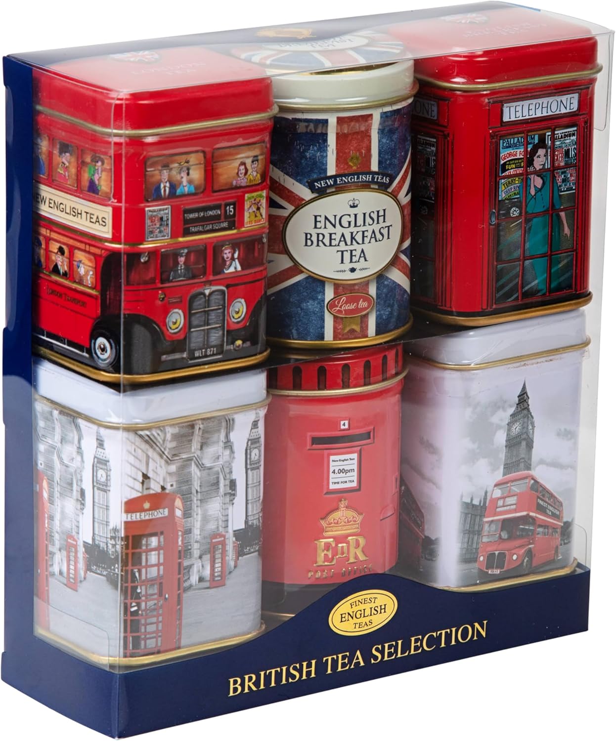 New English Teas - British Mini Tin Tea Selection 140 g 1