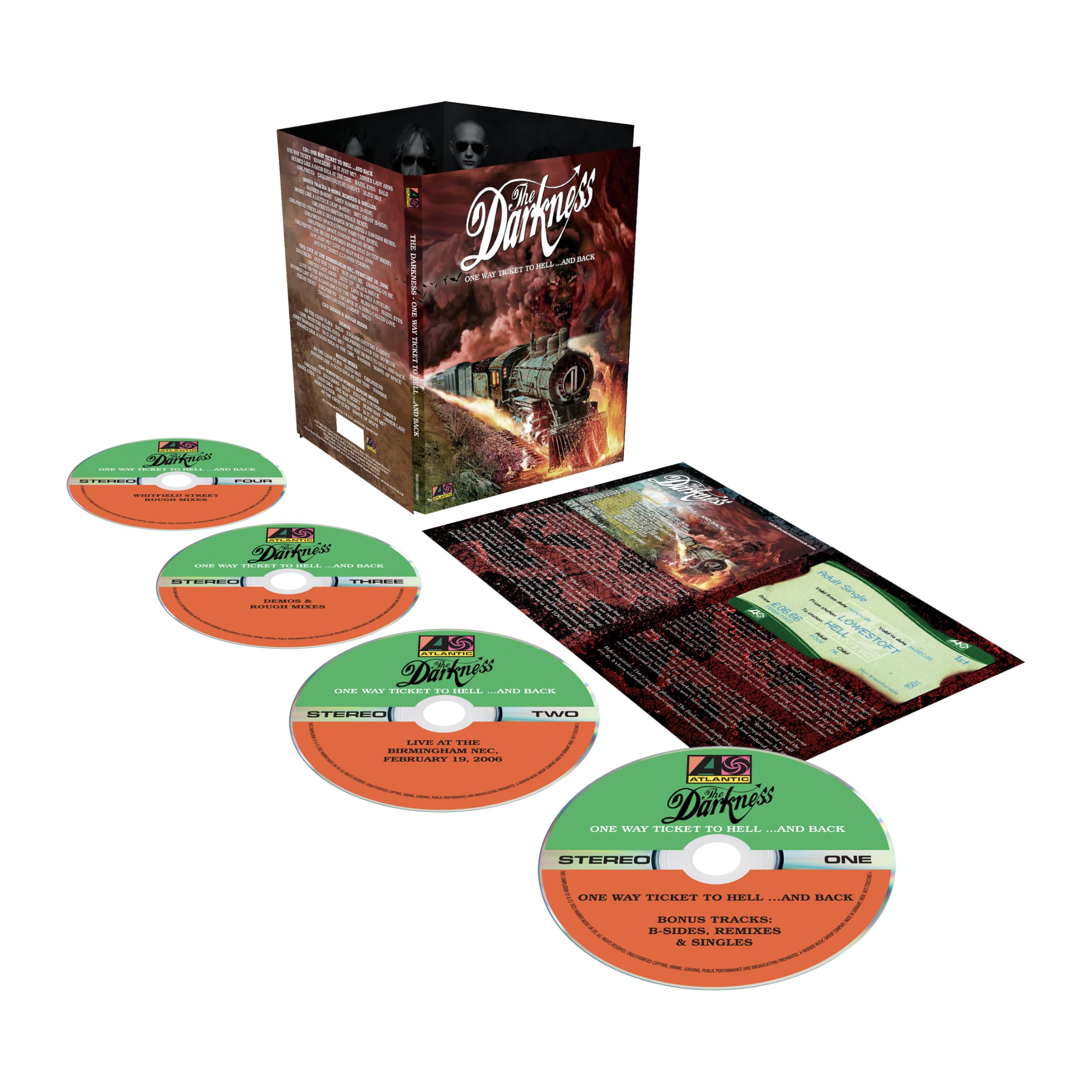 The Darkness - One Way Ticket to Hell...and Back (20th Anniversary Deluxe Edition) [4CD Box Set] 1