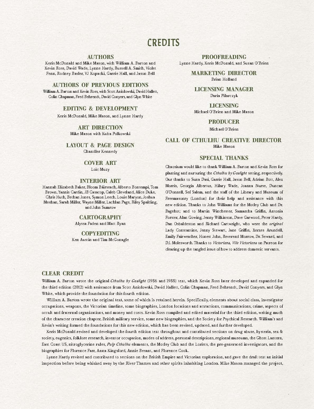 Chaosium Cthulhu by Gaslight: Investigator's Guide | Hardcover | English 8