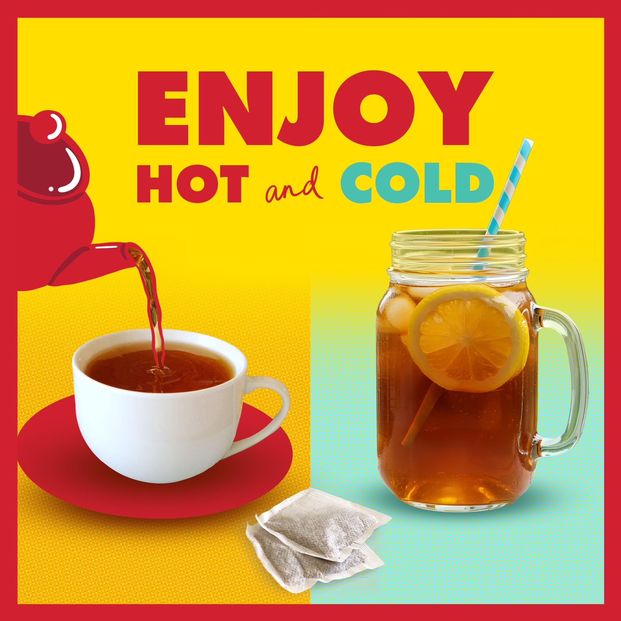 BOS Organic Rooibos Caffeine Free Tea Bags - Classic Blend | 40 Count Carton | 100g 4