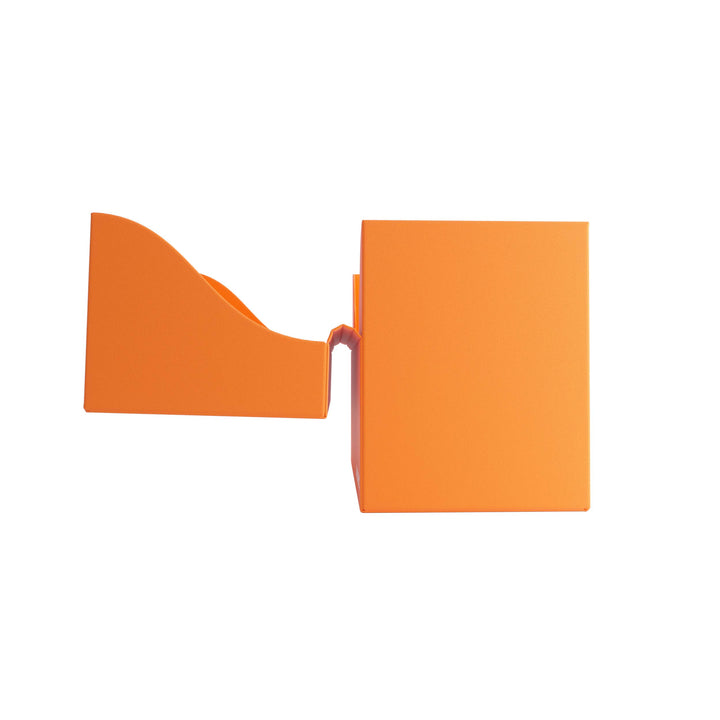 Gamegenic 80-Card Side Holder - Holds 80 Double-Sleeved Cards, Orange