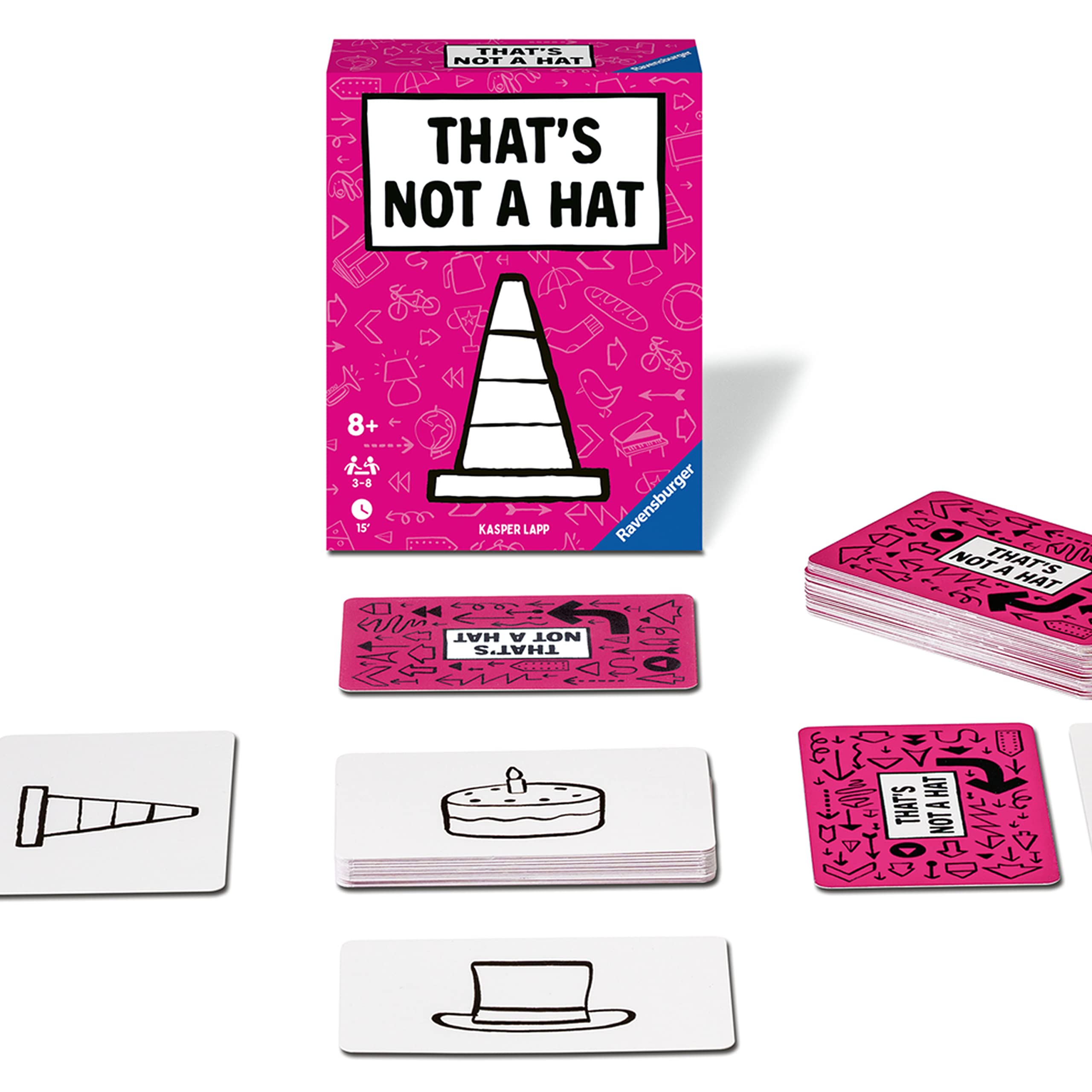 Ravensburger That's Not a Hat Party Game for Kids and Adults - 3 to 8 Players, Ages 6+ 1