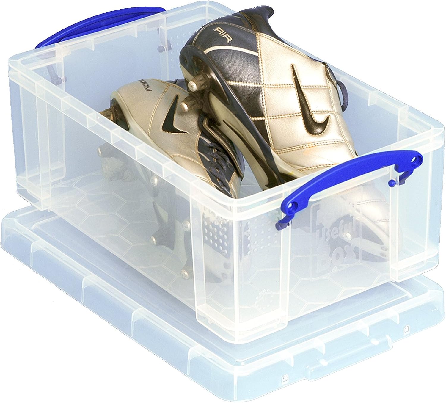 Really Useful Box 9 Litre Plastic Storage Box Clear 3