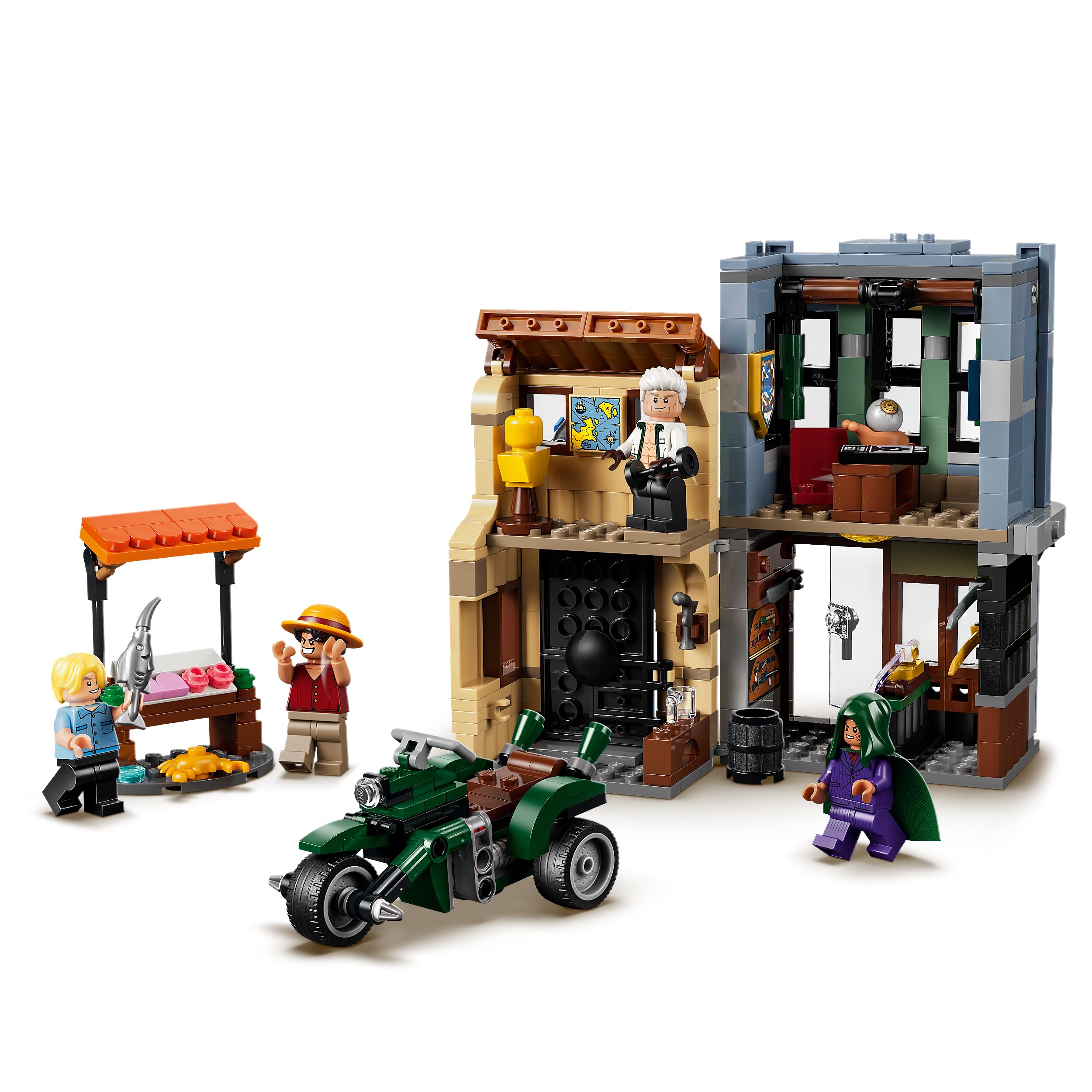 LEGO ONE PIECE Showdown with Captain Smoker Building Set | Ages 9+ | Model 75642 3