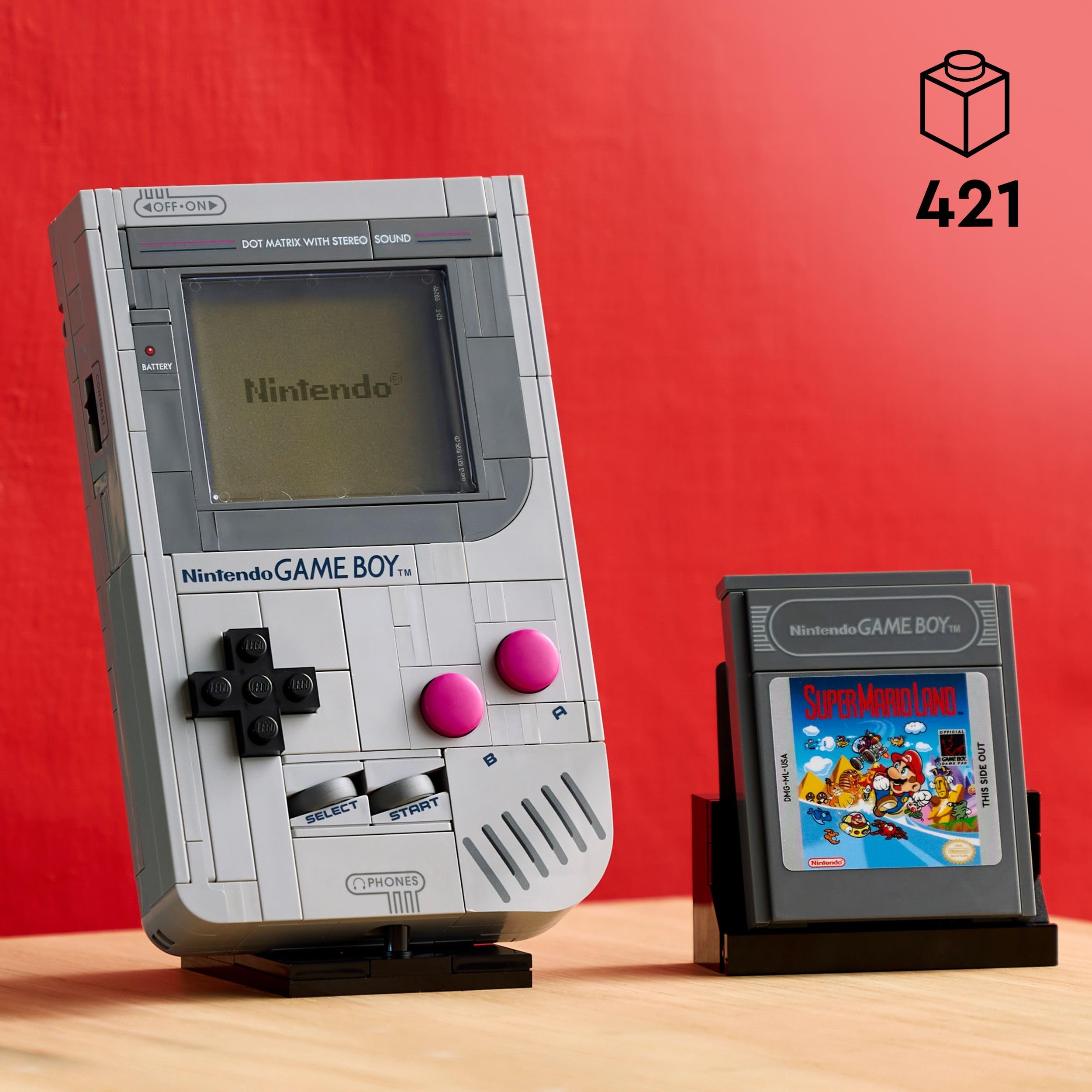 LEGO Super Mario Game Boy Building Set for Adults - Nintendo Display Model 72046 2