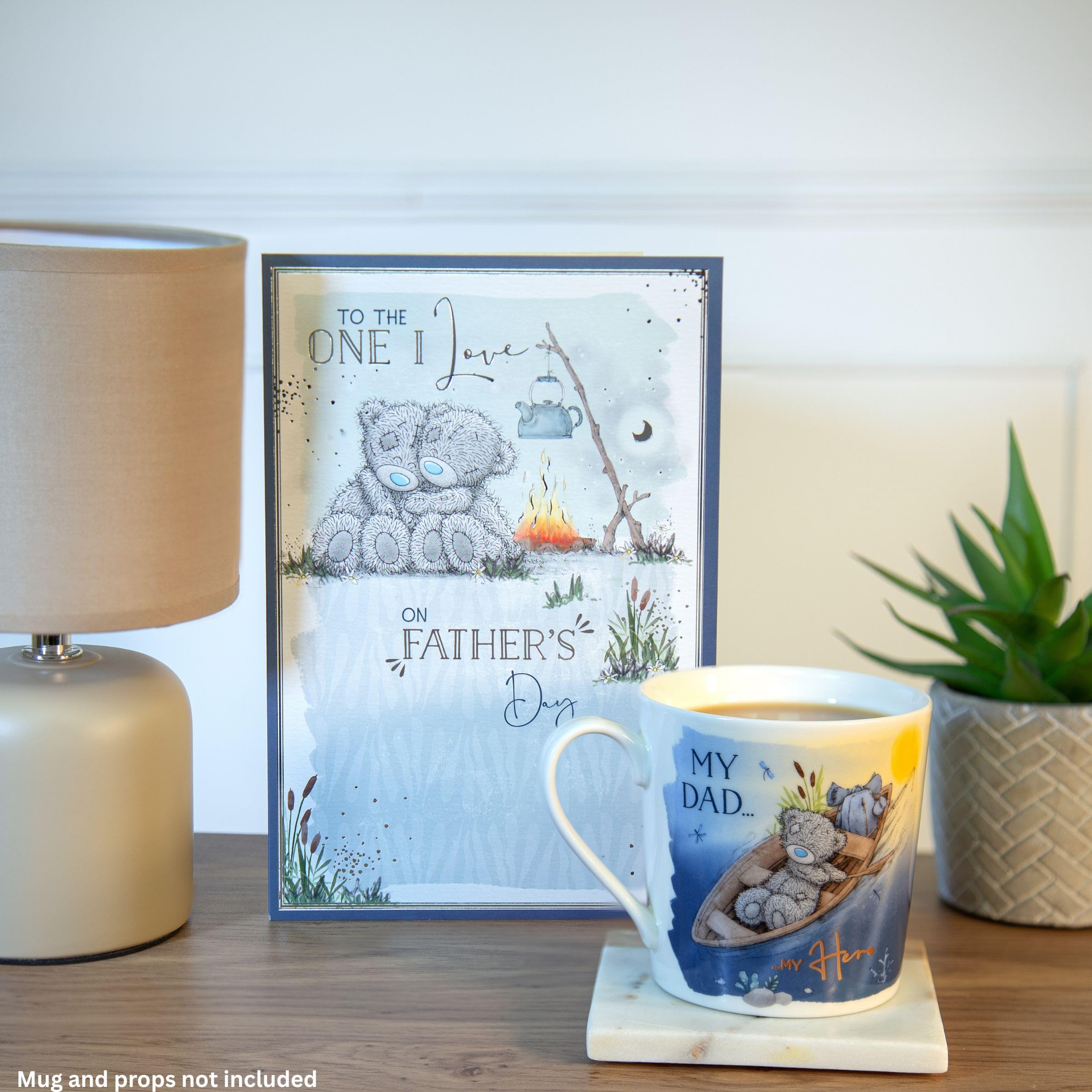 Me To You Bear Tatty Teddy To The One I Love Father's Day Greeting Card | 6 x 9 Inches