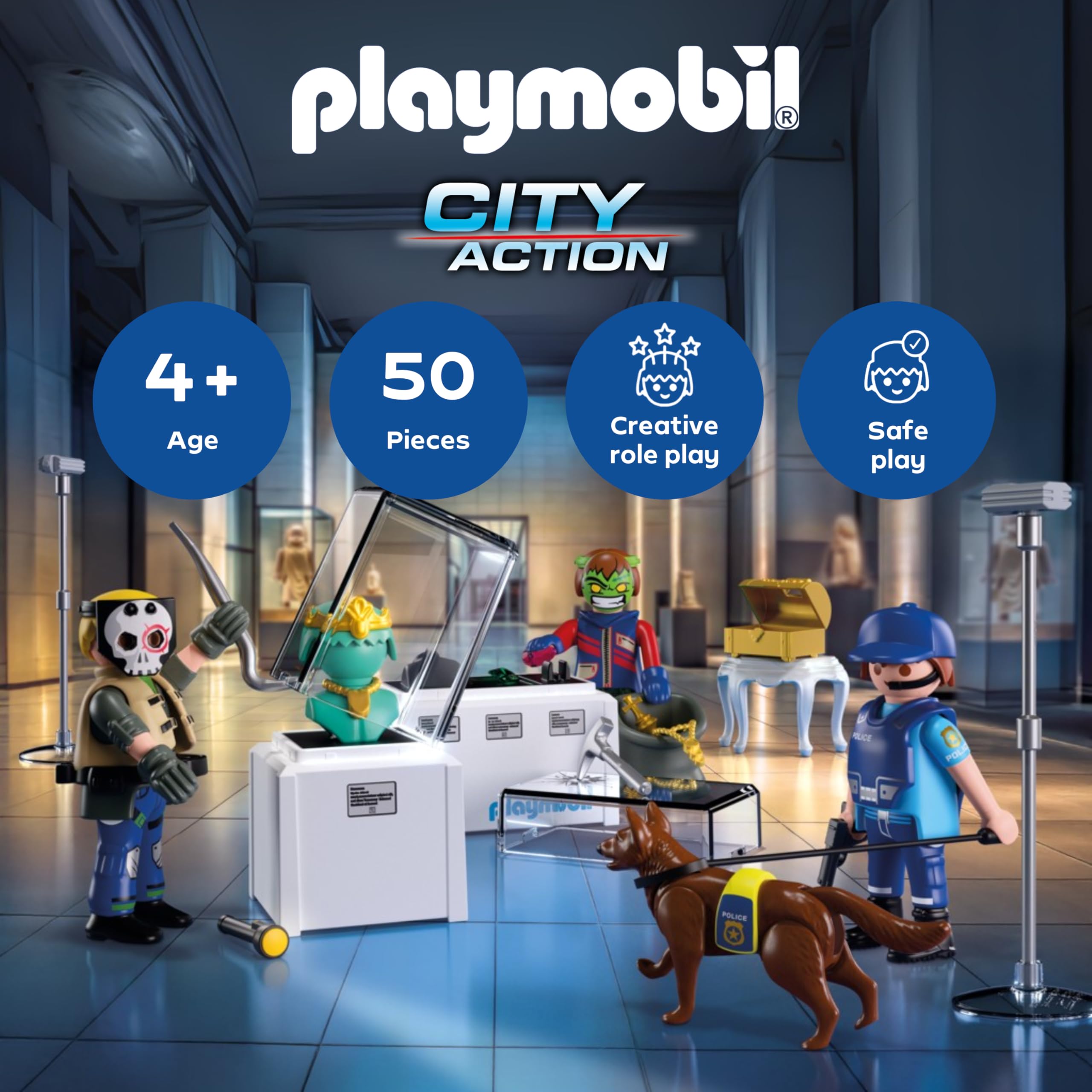 Playmobil Diamond Heist Action Figures - Ages 4+ 2