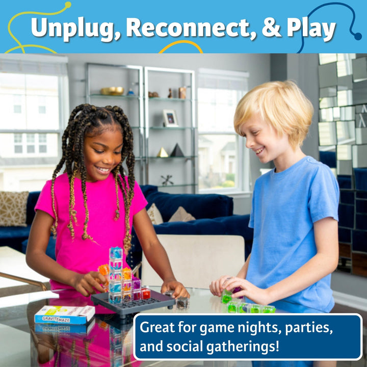 Thinkfun – Gravity Maze – Fallendes Marmor-Gehirnspiel und Stielspielzeug für Kinder ab 8 Jahren
