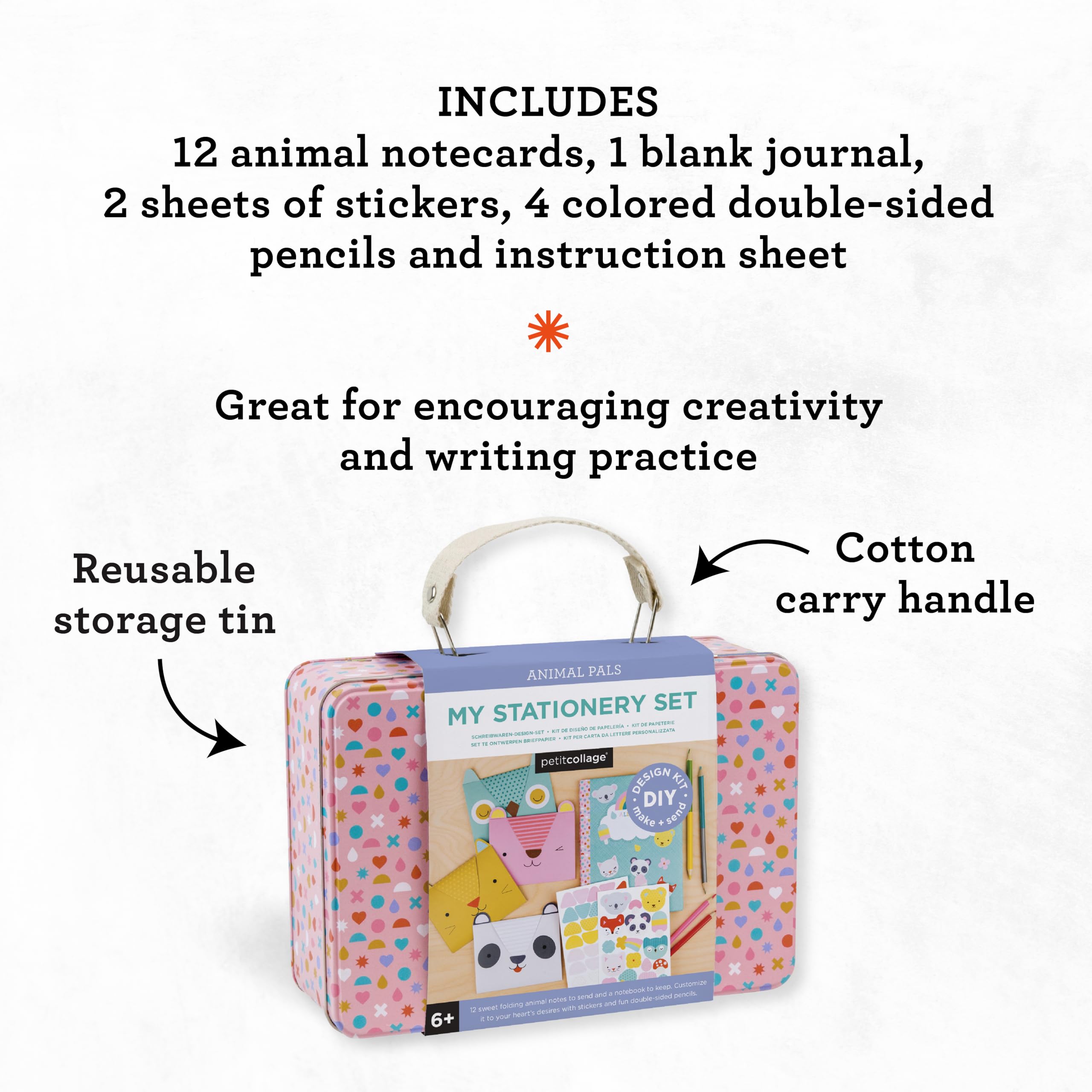 Petit Collage DIY Kit - My Stationery Set 5