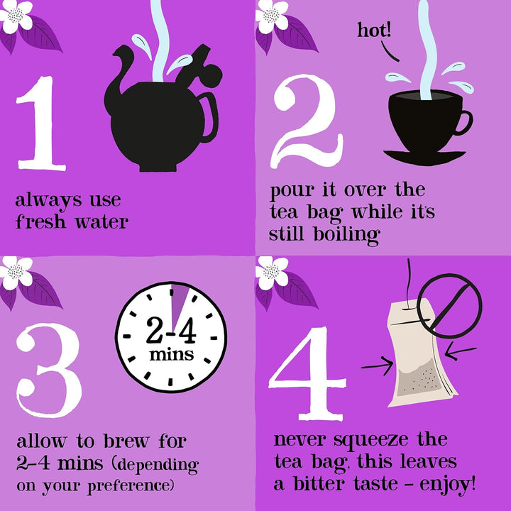 Clipper Organic Fairtrade Everyday Earl Grey 80 Teabags 200g (Pack of 6) - 480 Teabags Total