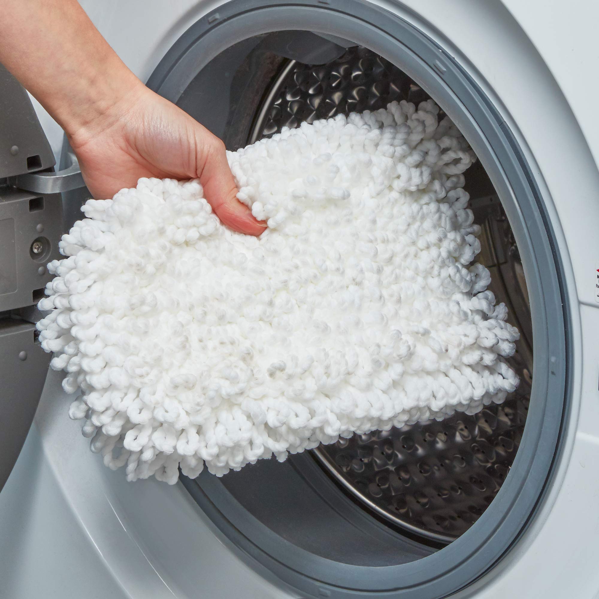 Spontex Extra Flat Mop with 2 Microfibre Heads | Wet & Dry Use | 360° Rotating Head | Adjustable Handle 3