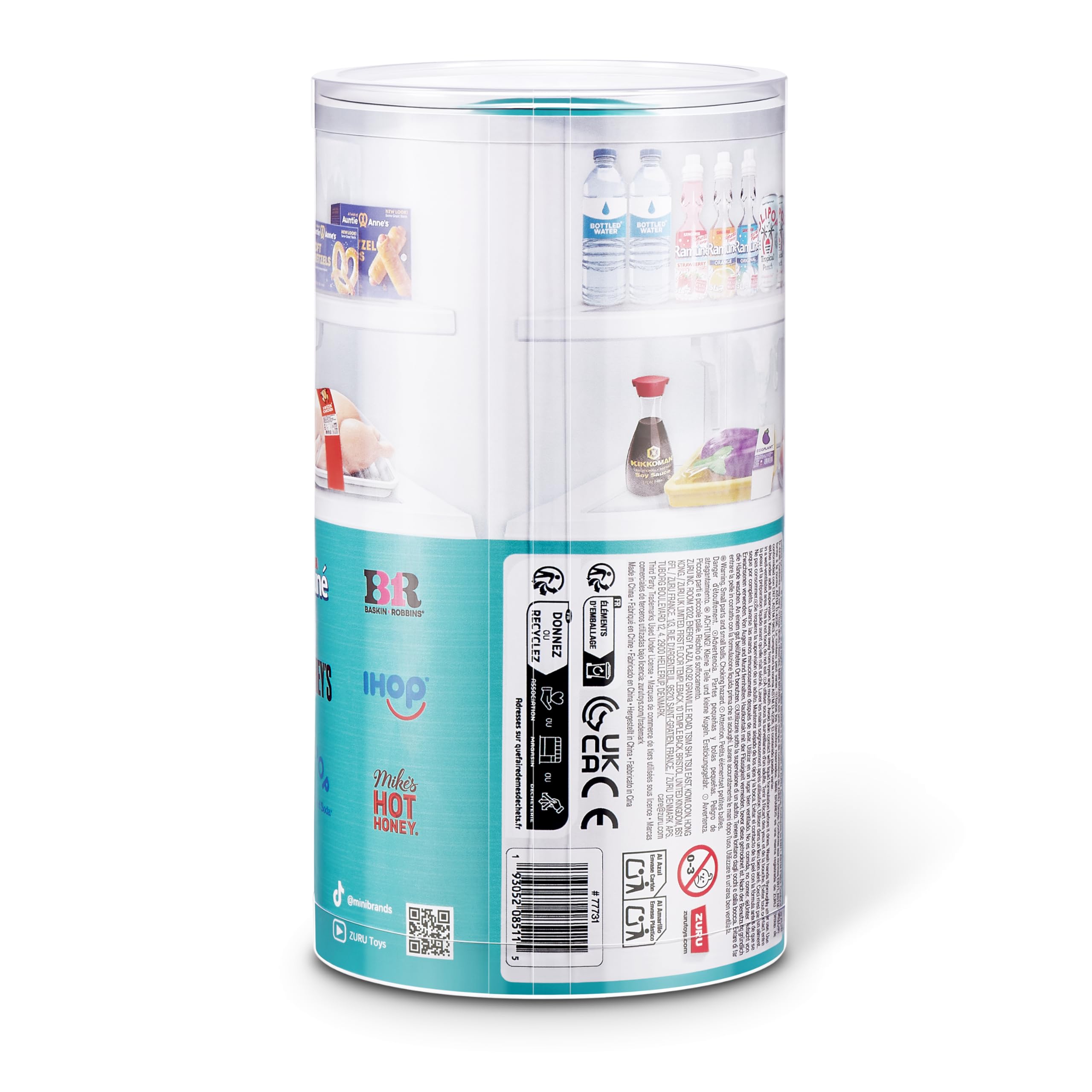 Mini Brands Fill The Fridge Serie 2er-Pack von ZURU – Miniatur-Lebensmittelspielzeug zum Sammeln für Kinder ab 8 Jahren 6