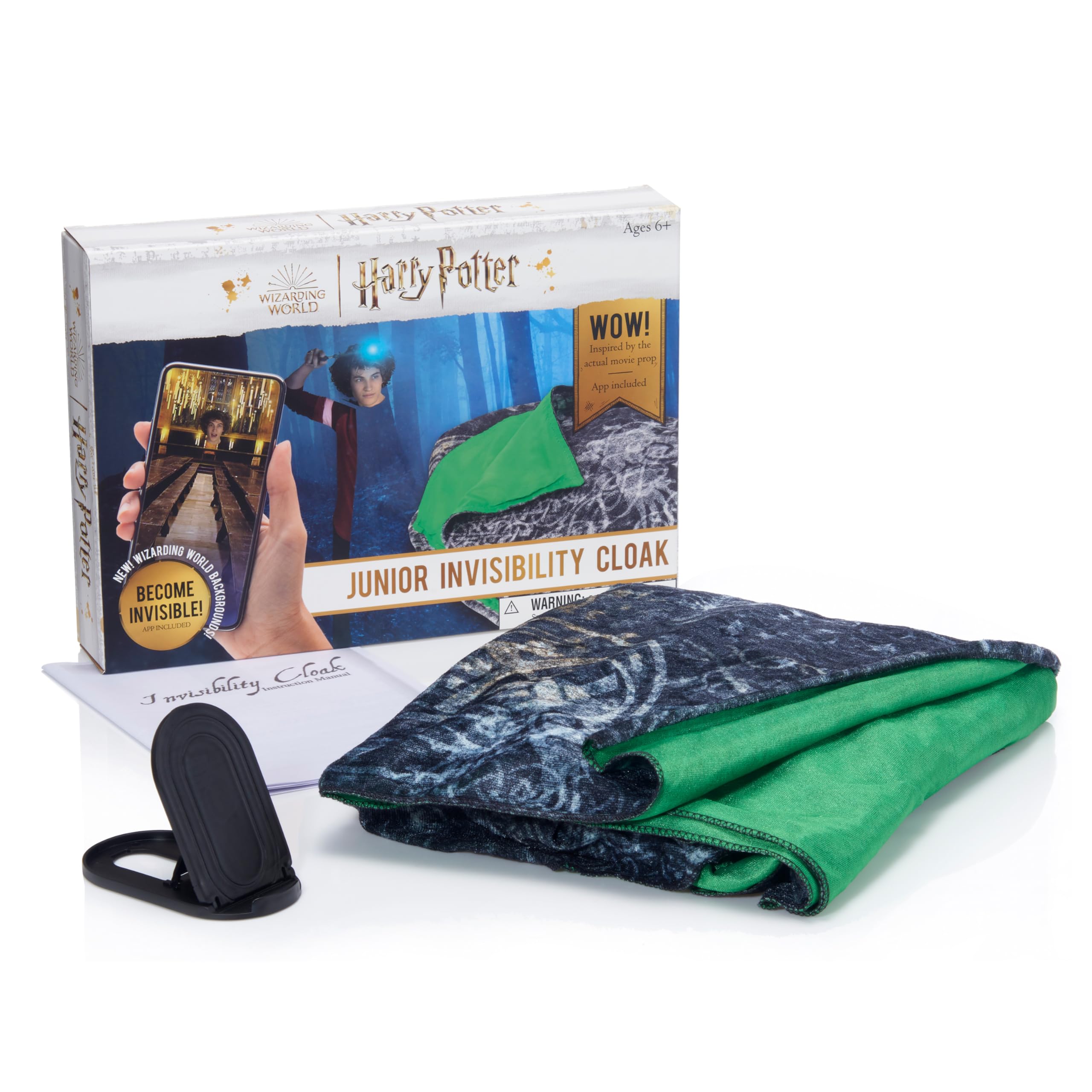 WOW! STUFF Harry Potter Real FX Junior Invisibility Cloak | Unisex Children Fancy Dress 1