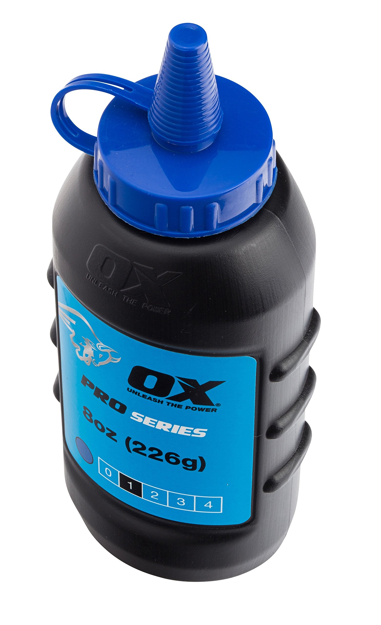 OX Tools OX Pro Chalk Refill - Blue Marking Out Chalk | 226g 2