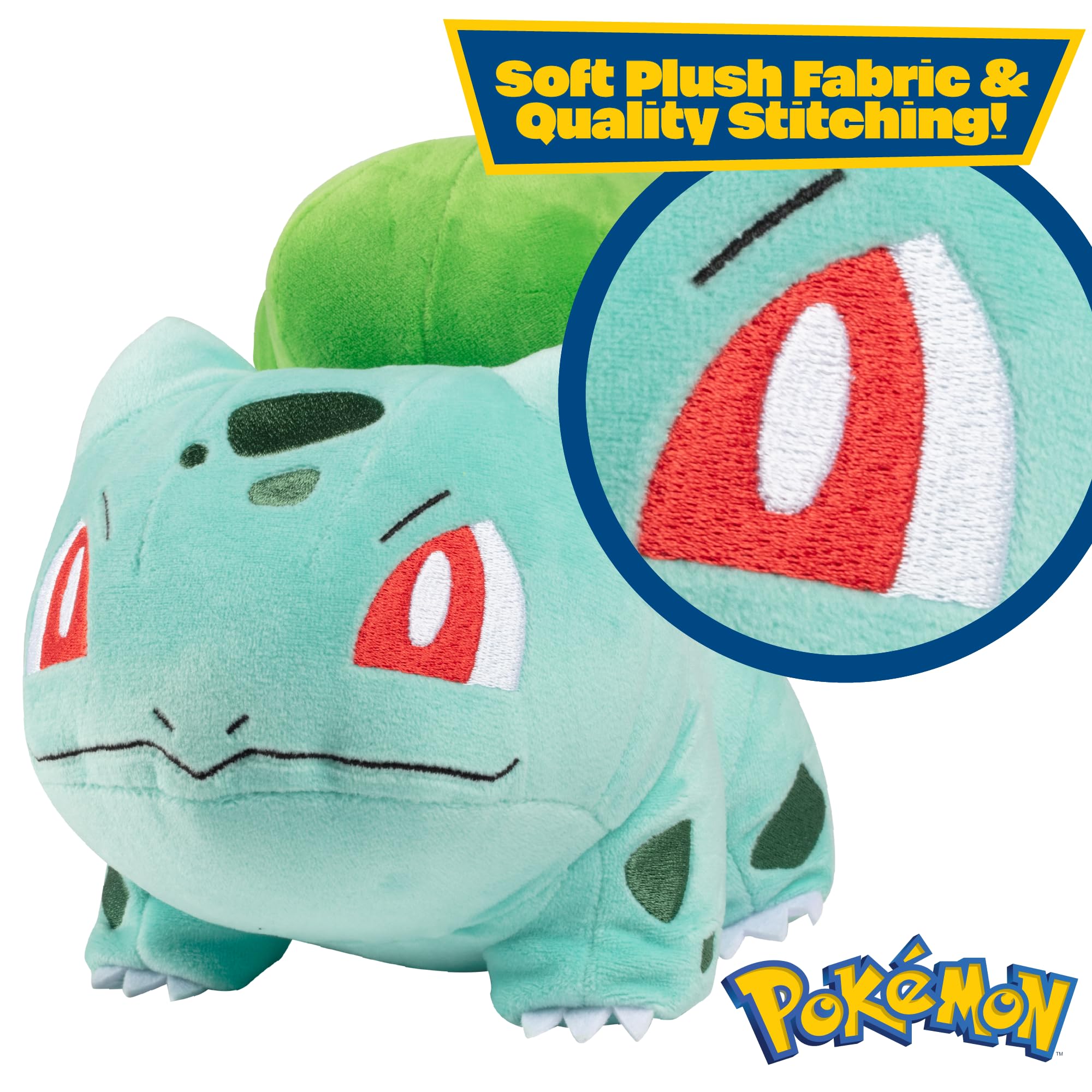Pokémon 674 95225 Pokemon 8 Inch Plush-Bulbasaur, No Colour 3