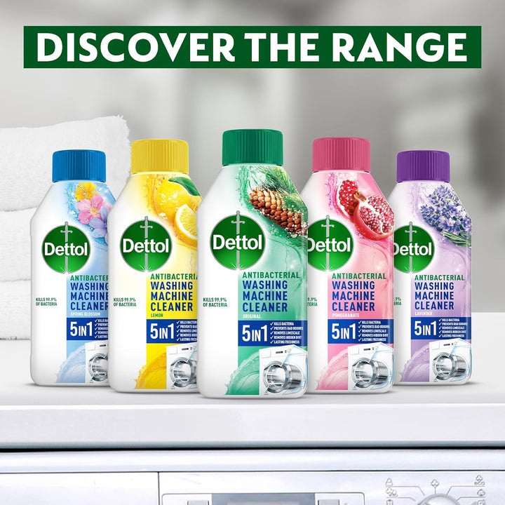 Dettol - Washing Machine Cleaner 250ml Antibacterial Deep Clean for Laundry