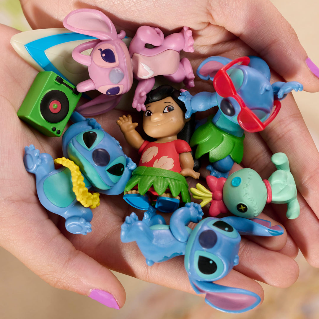Just Play Disney Lilo & Stitch - 11-Piece Collectible Figure Set with Accessories