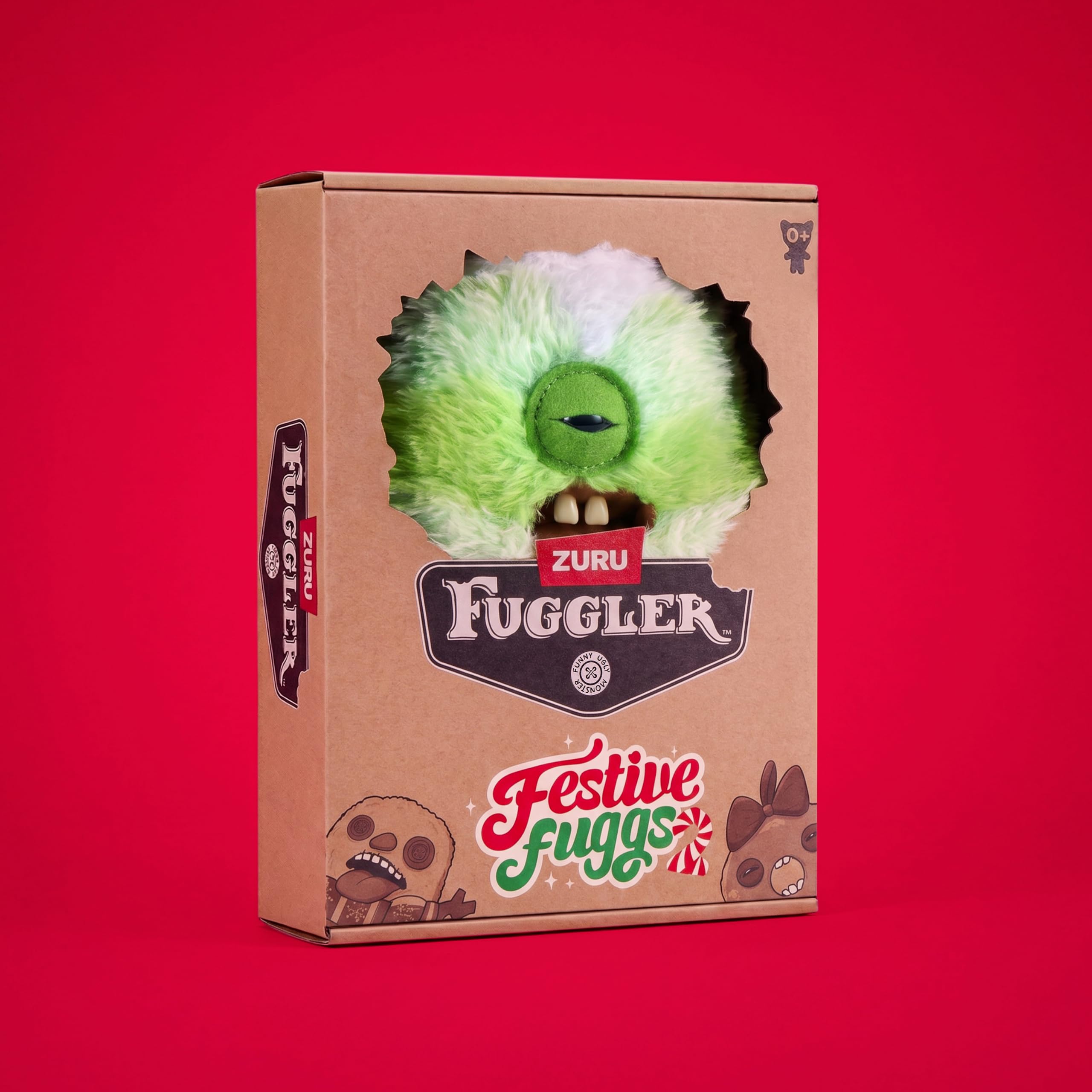 Fuggler Sasquooshmas Tree Soft Doll - 9 Inch Collectible Plush with Human-Like Teeth