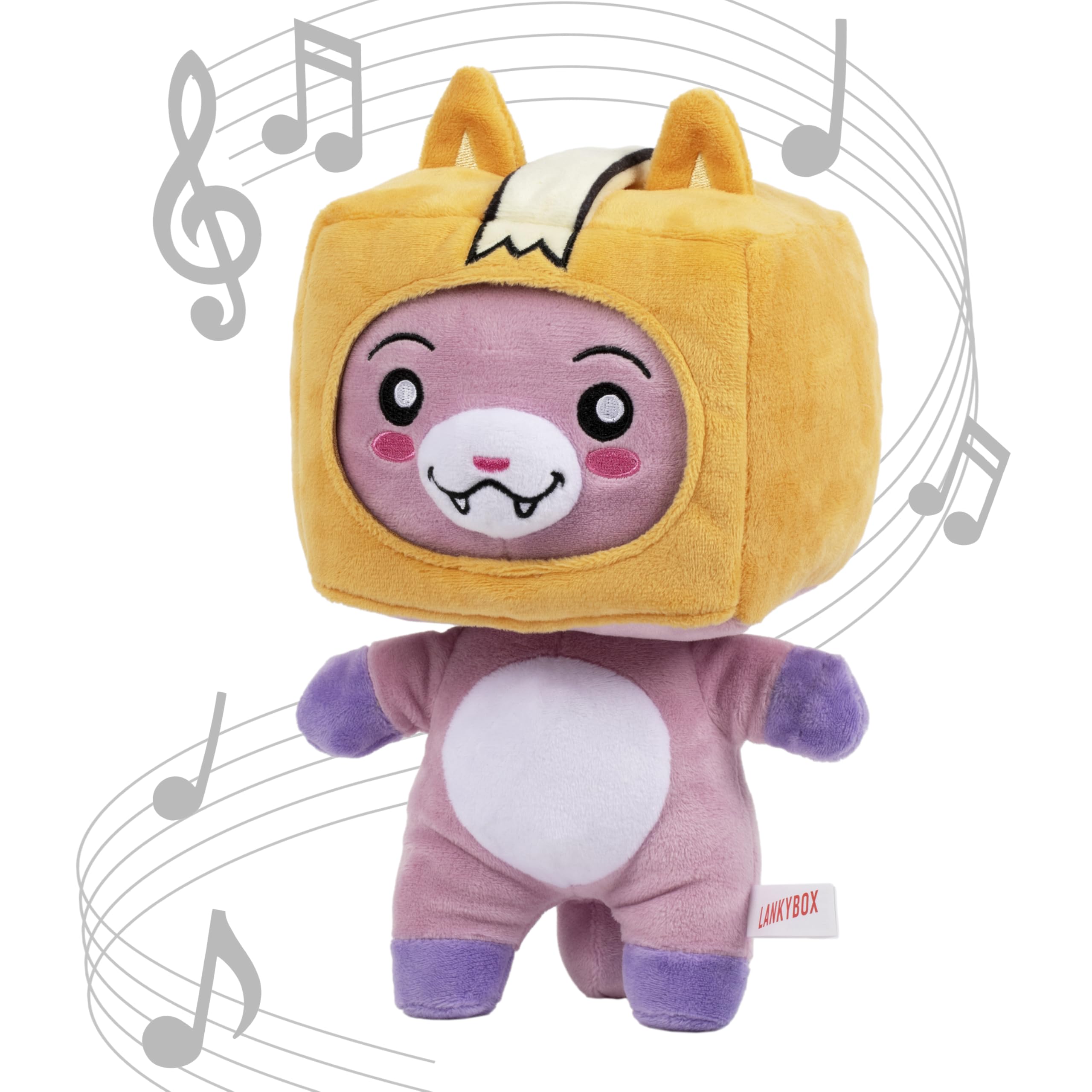 LankyBox Foxy Singing Plush Toy - 11" Musical Interactive Stuffed Animal 2