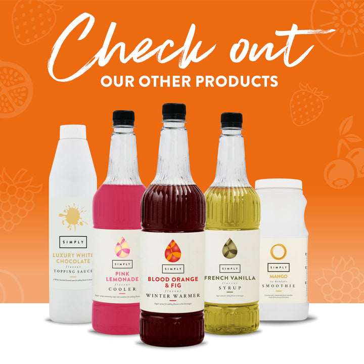 Simply Sugar Free Cinnamon Bun Syrup, Vegan & Nut Free, Flavoured Syrup for Beverages & Baking