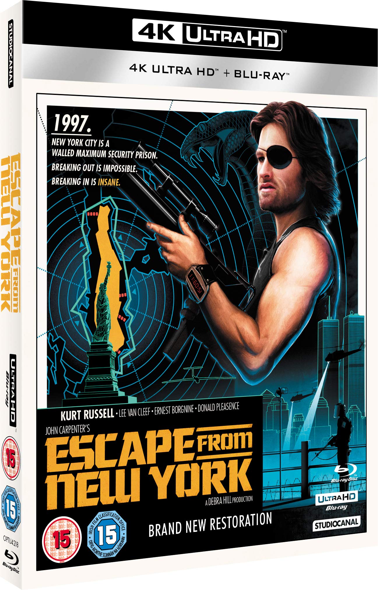 Escape From New York [4K UHD Blu-ray] 2