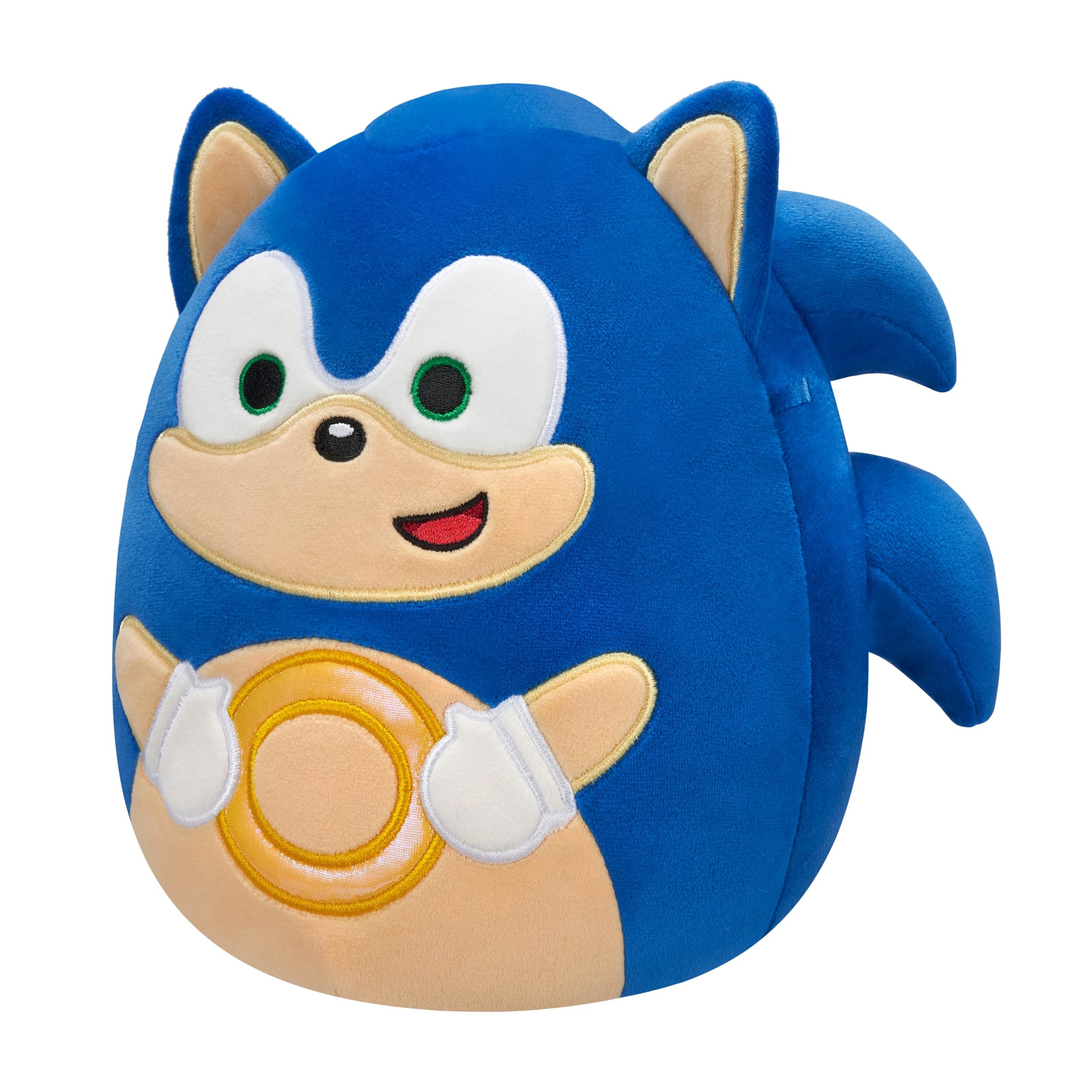 Squishmallows 8-inch Sonic the Hedgehog Plush - Holding Gold Rings, Official SEGA Licensed 4