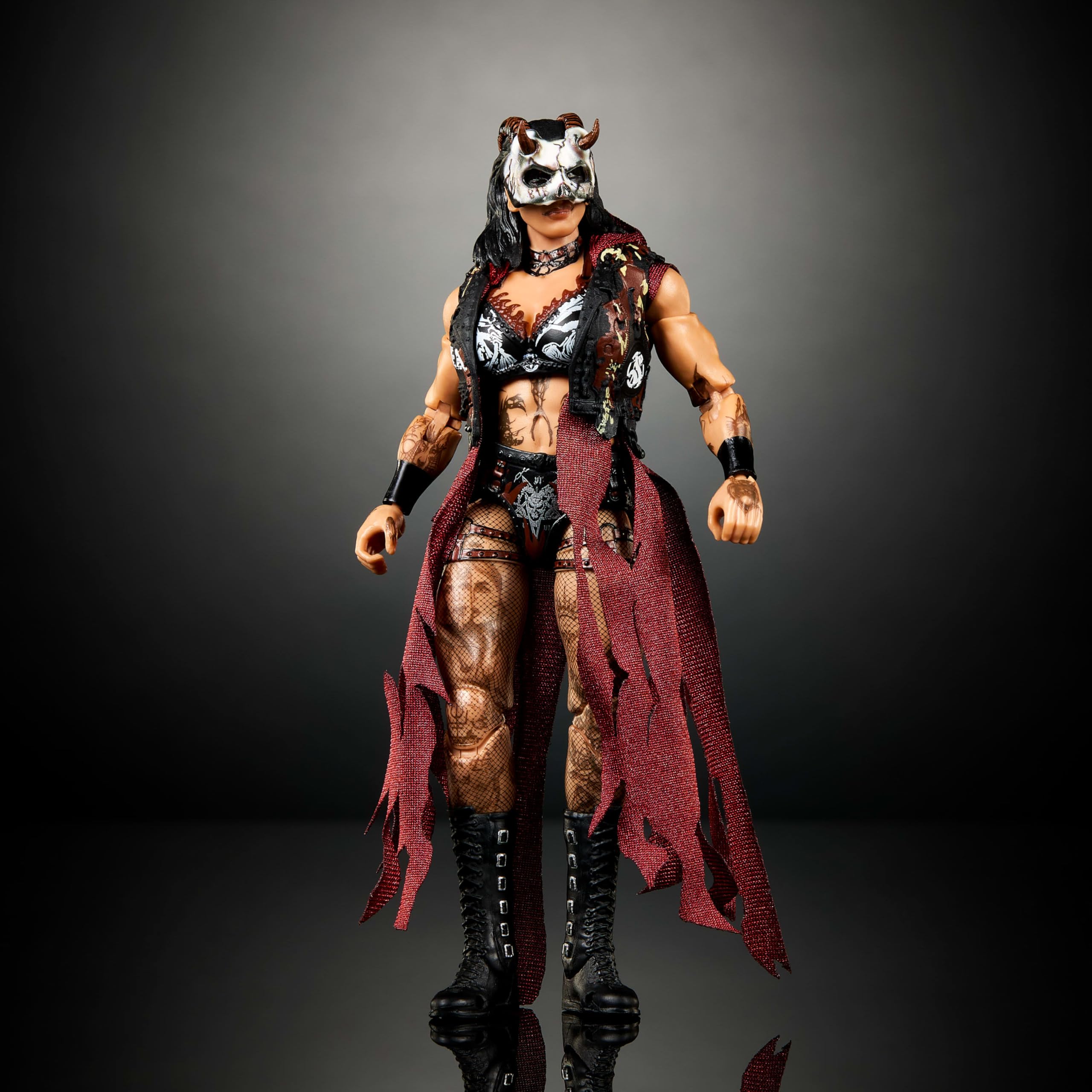 Mattel WWE Ultimate Edition Rhea Ripley Action Figure with Accessories | 6-Inch Scale | TrueFX 4