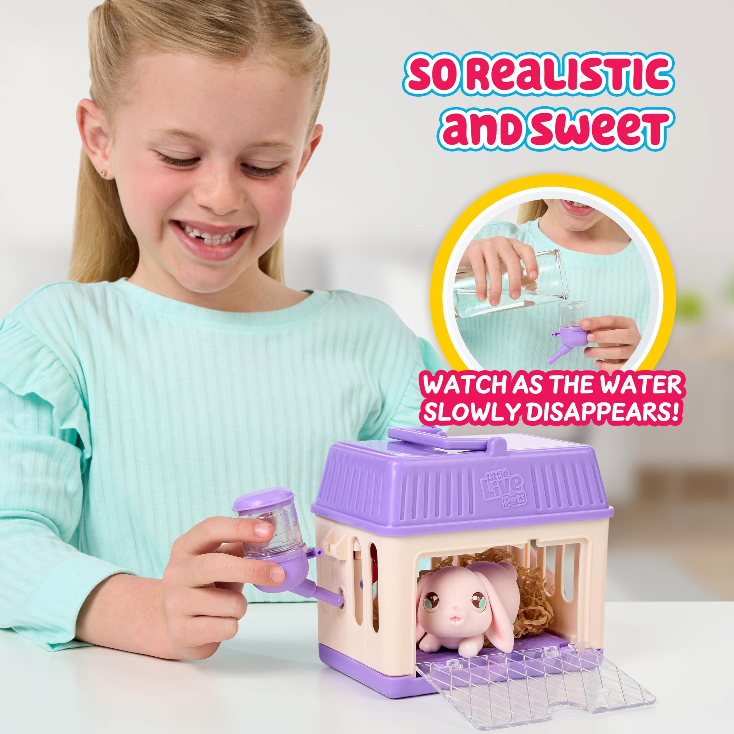 Little Live Pets Mama Surprise Minis Bunny Toy Playset | Surprise Babies & Accessories | Ages 5+ 5
